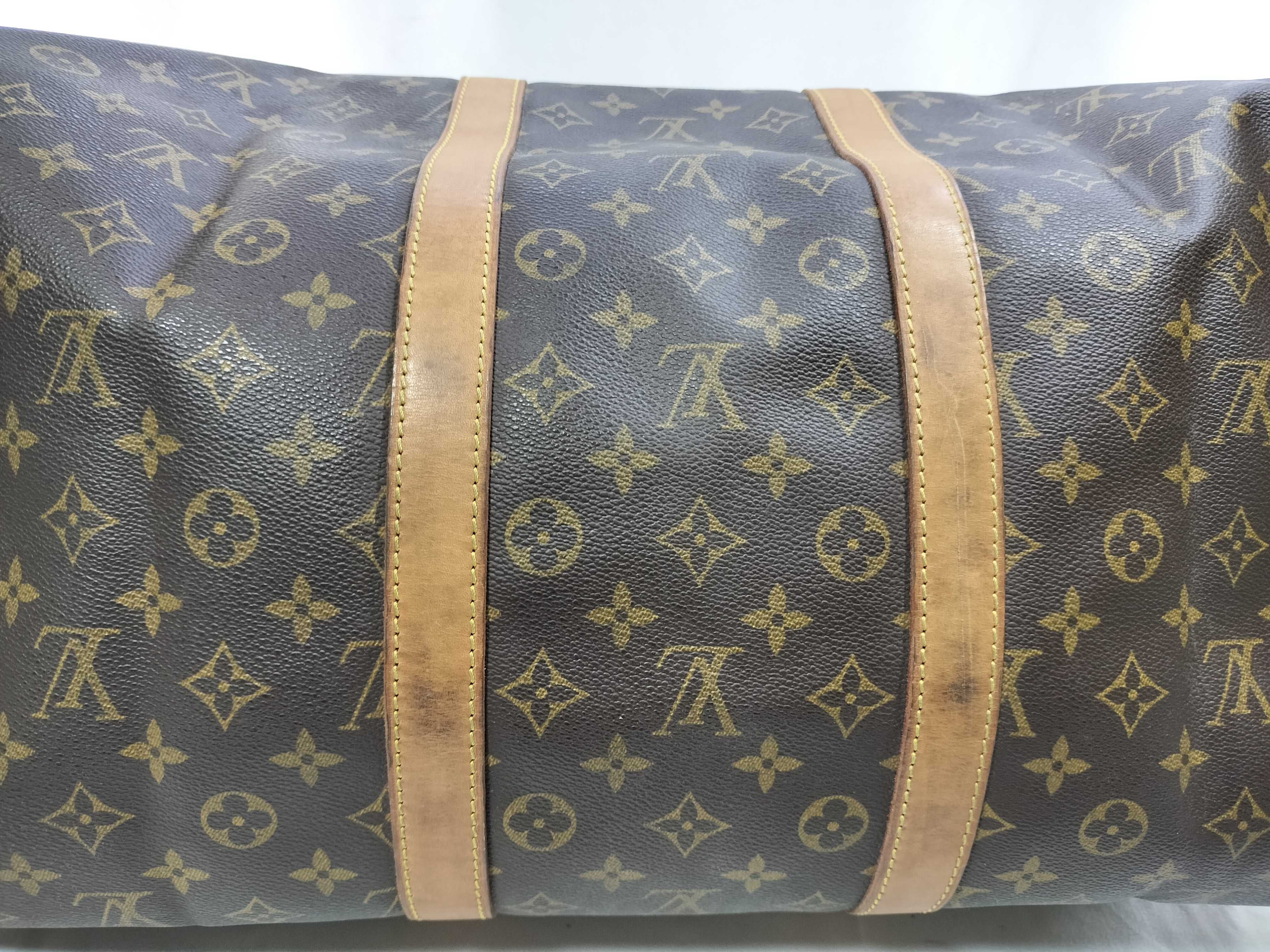 Monogram M41414 Keepall Bandoulière 55 Boston Bag — view 8