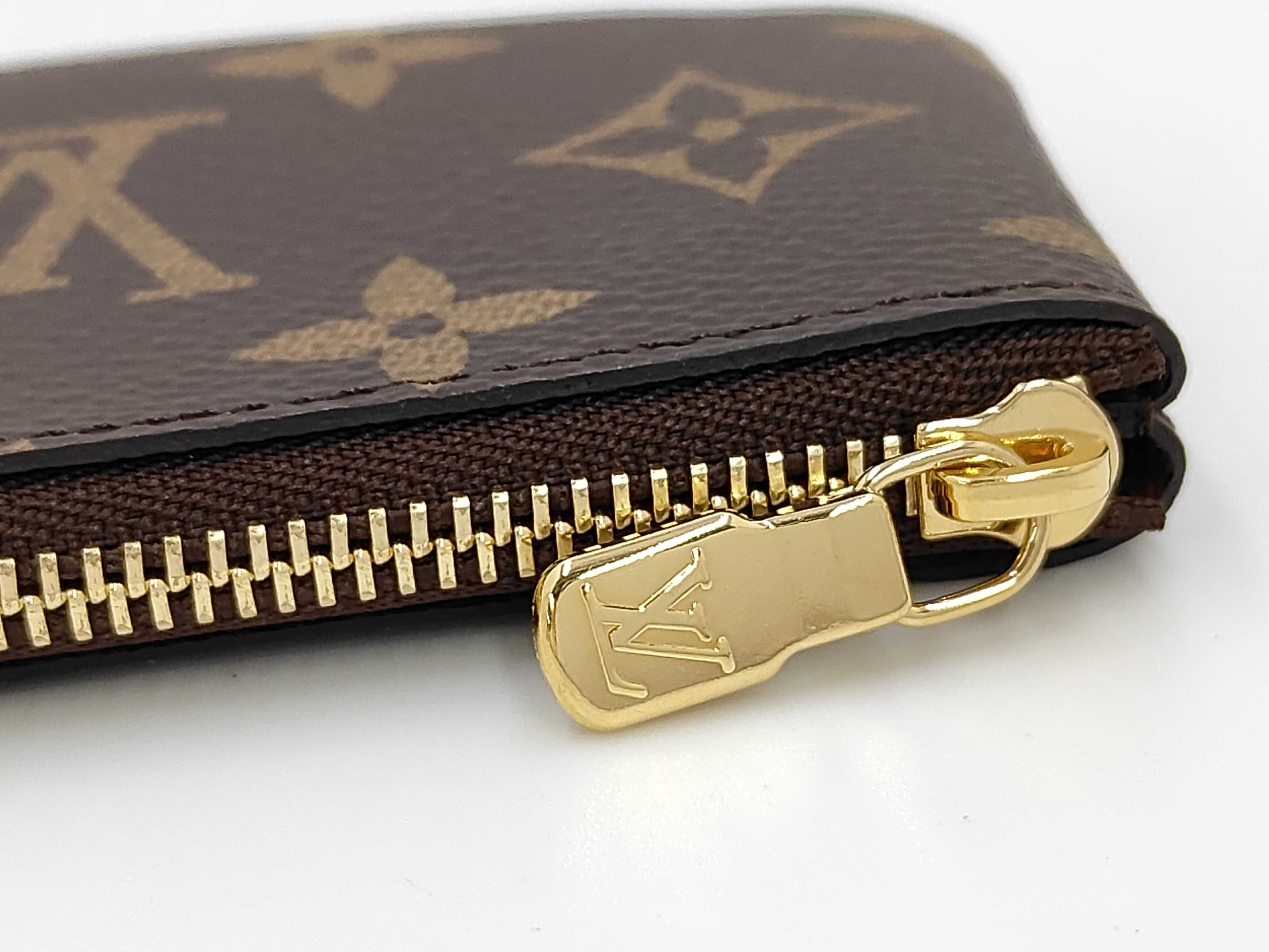 LV Monogram Pochette Clé M62650 Coin Case — view 5