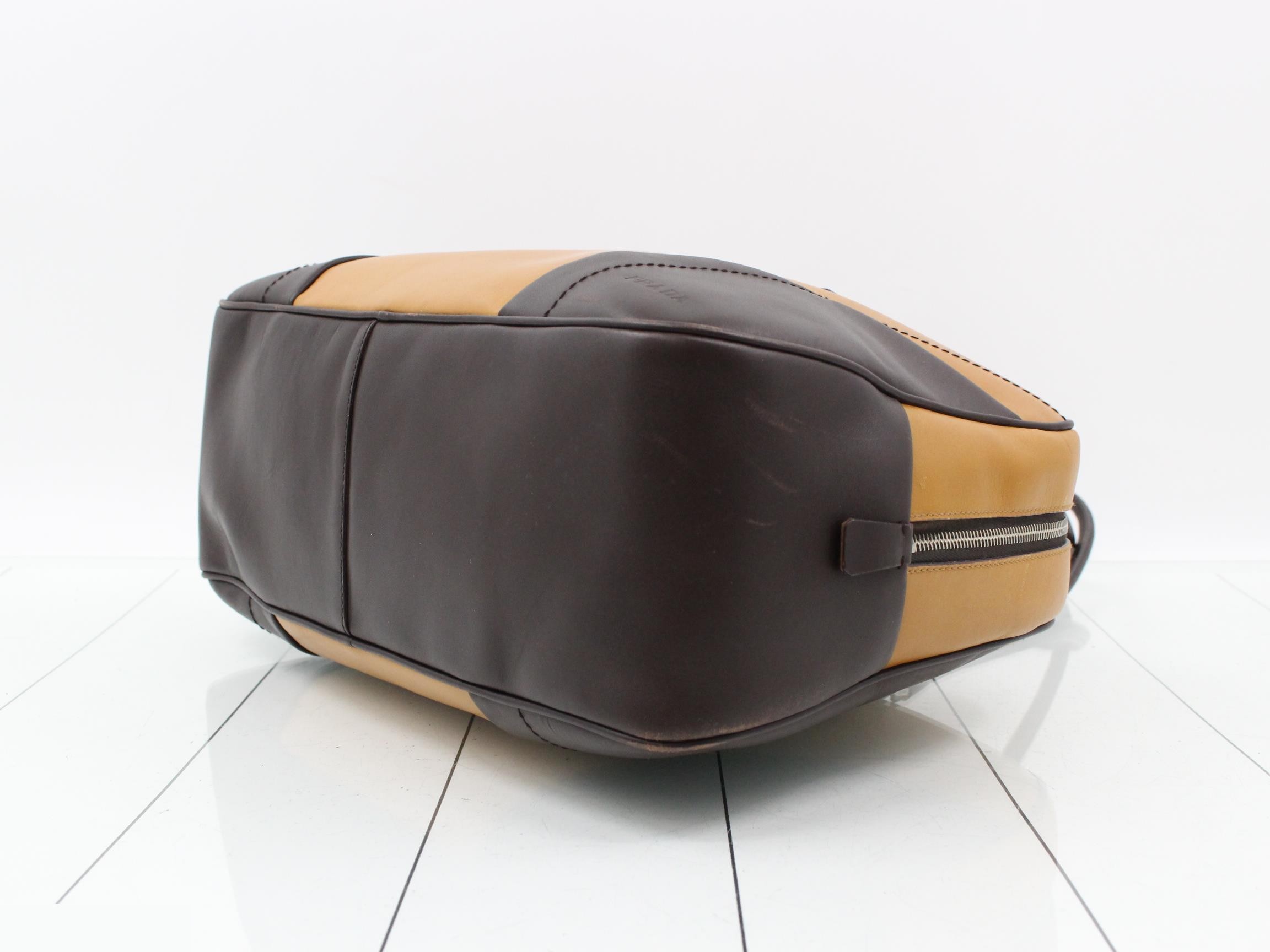 leather bowling bag handbag — view 6