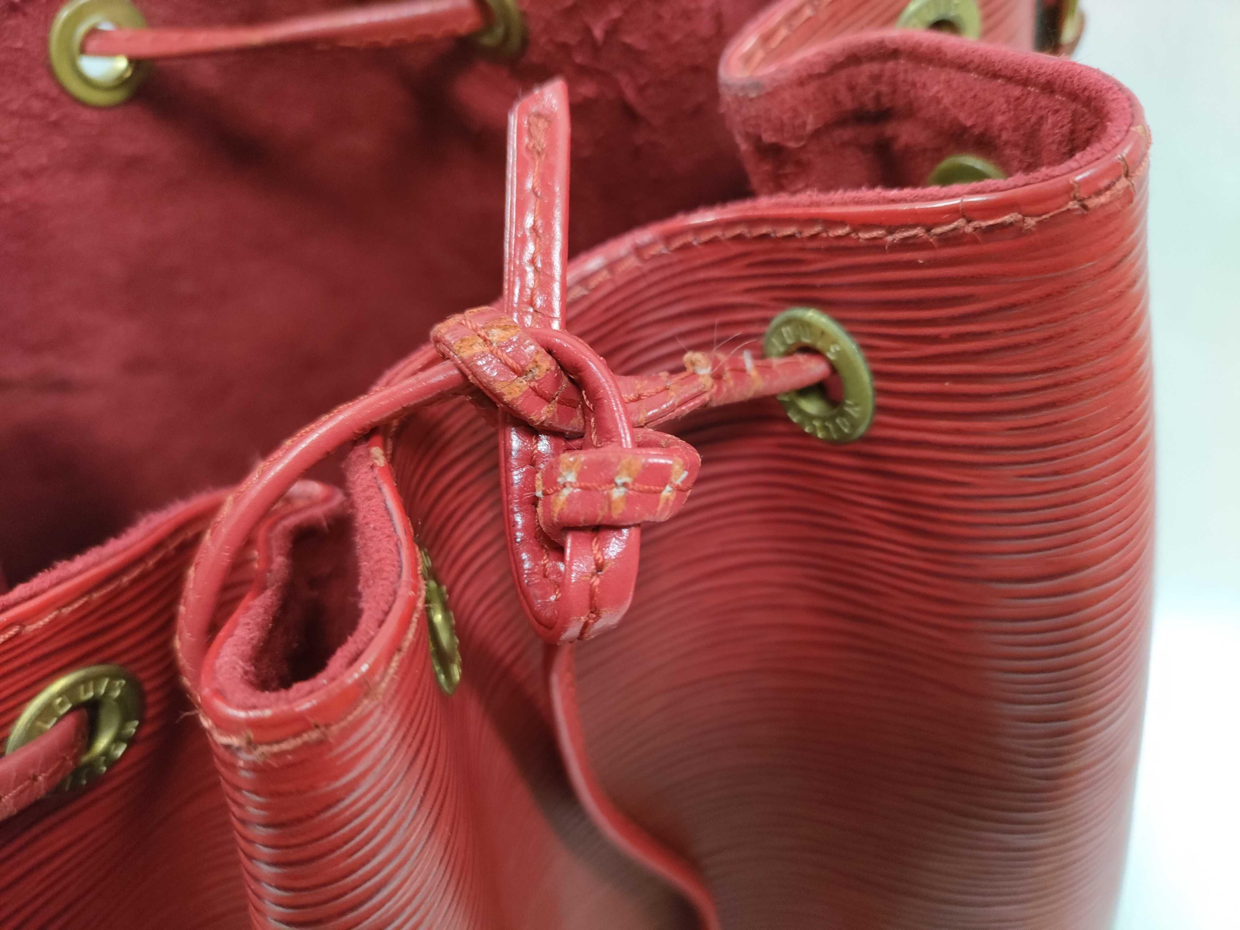Epi Noe Castilian Red Tote Bag — view 12
