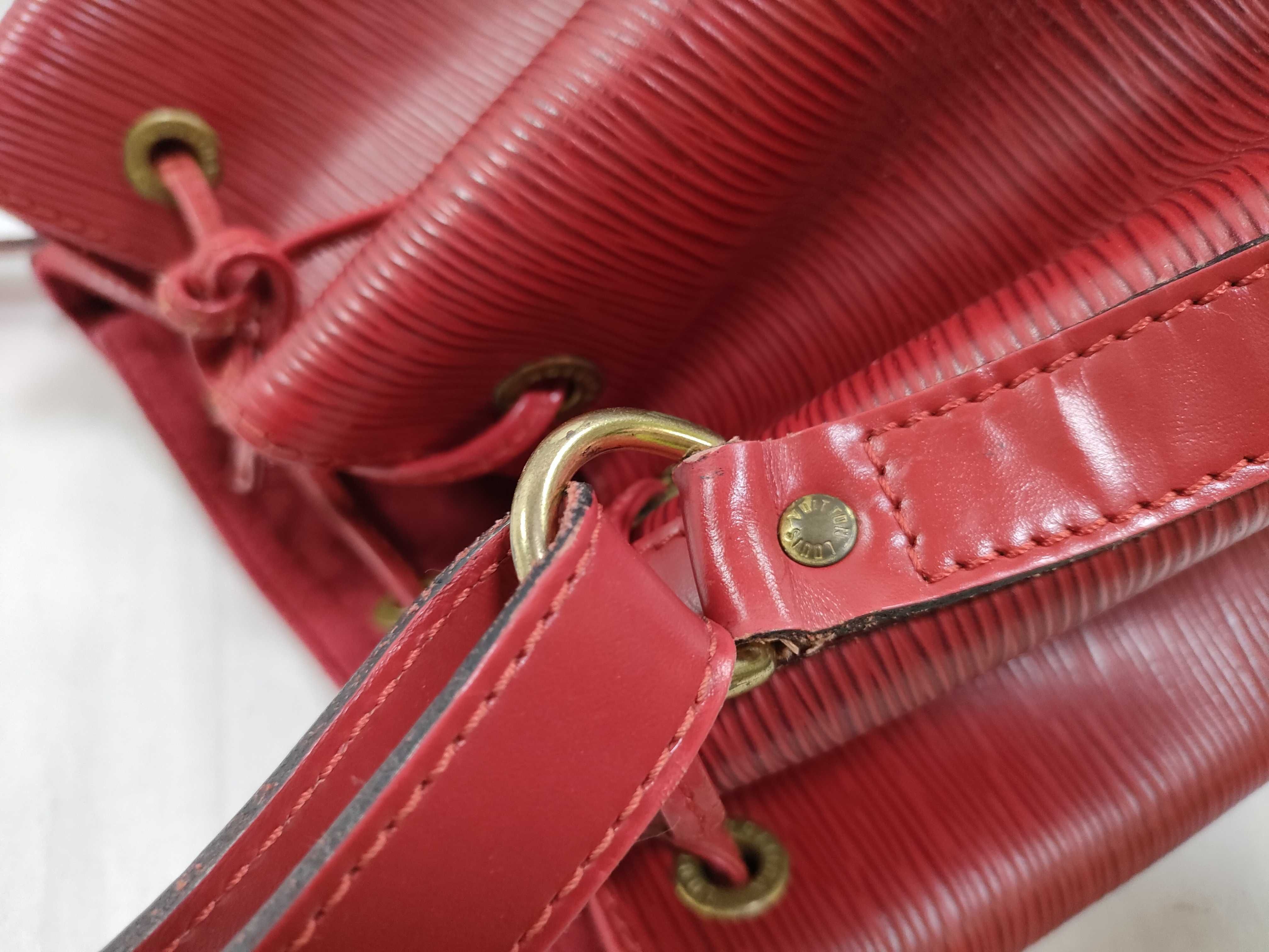 Epi Noe Castilian Red Tote Bag — view 5