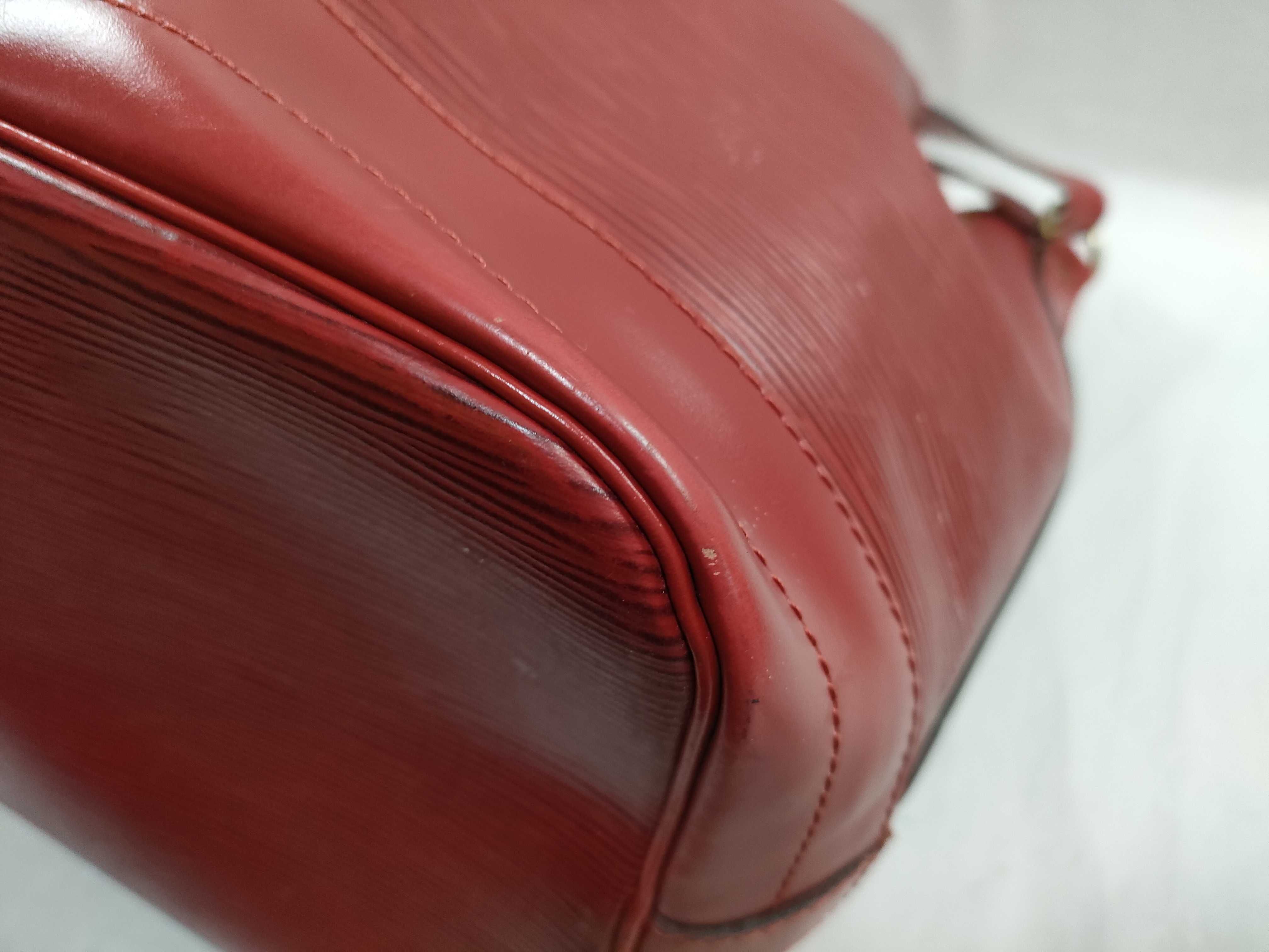 Epi Noe Castilian Red Tote Bag — view 6