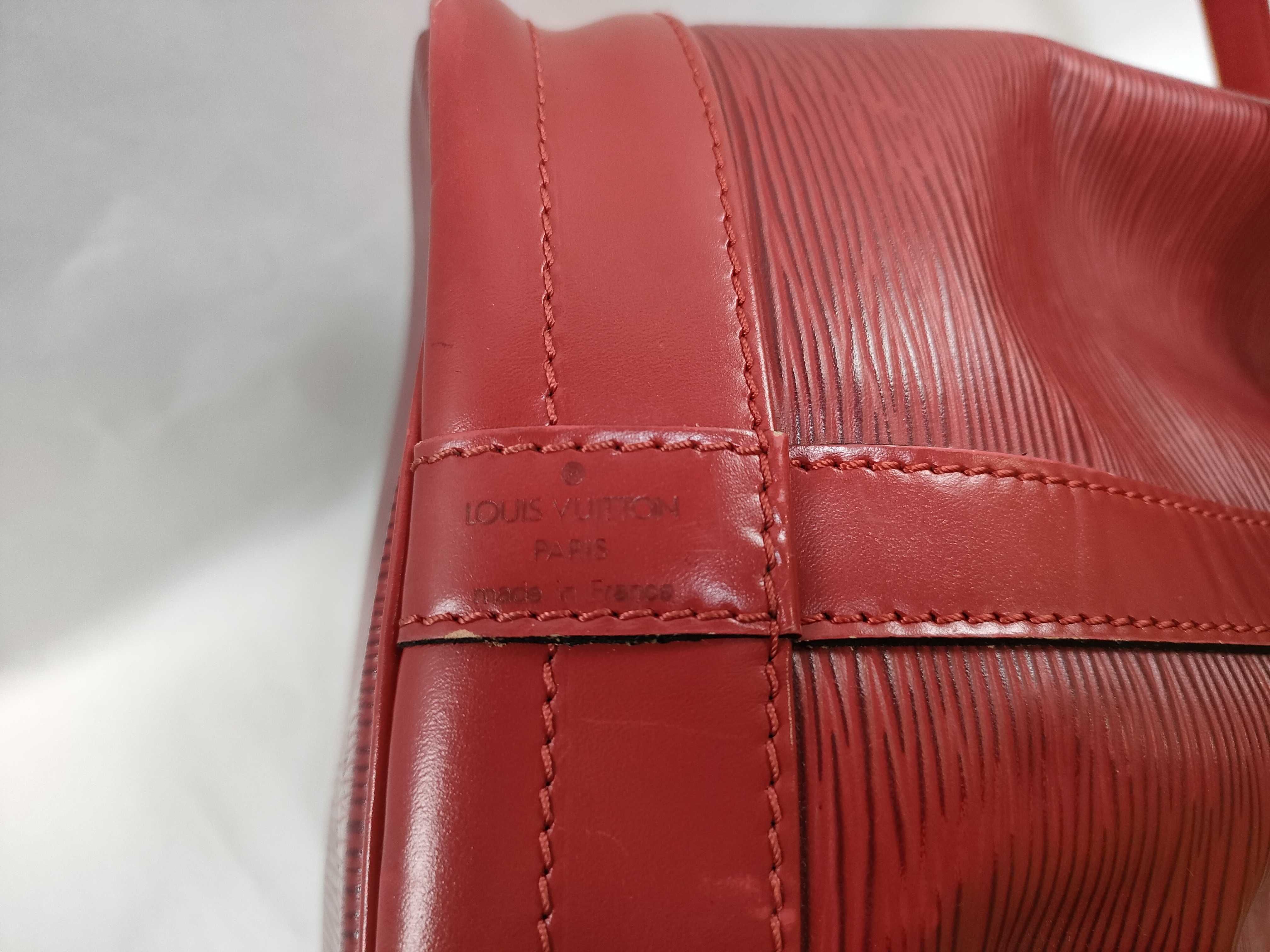 Epi Noe Castilian Red Tote Bag — view 9