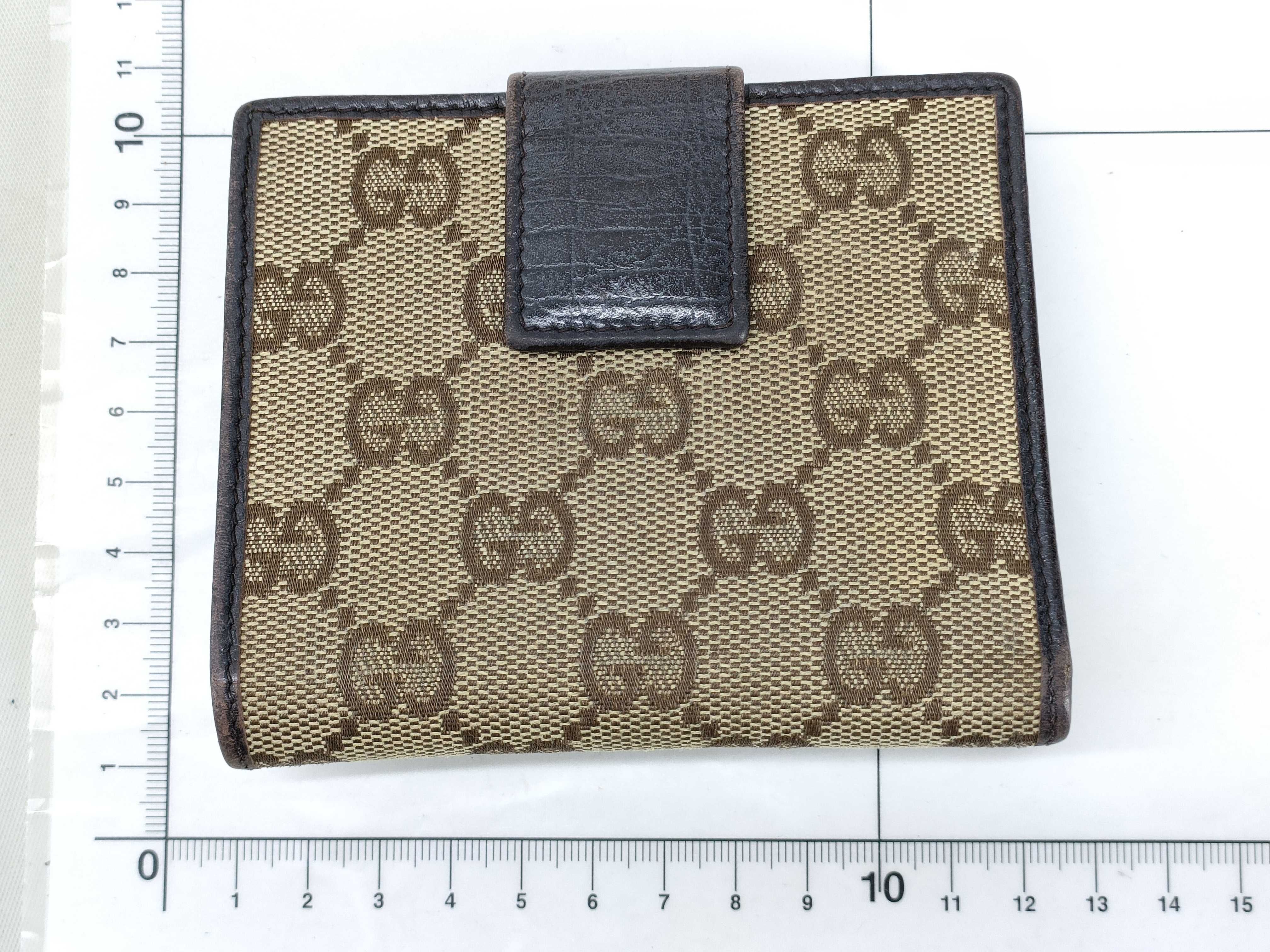 GG Canvas Bamboo Wallet — view 2