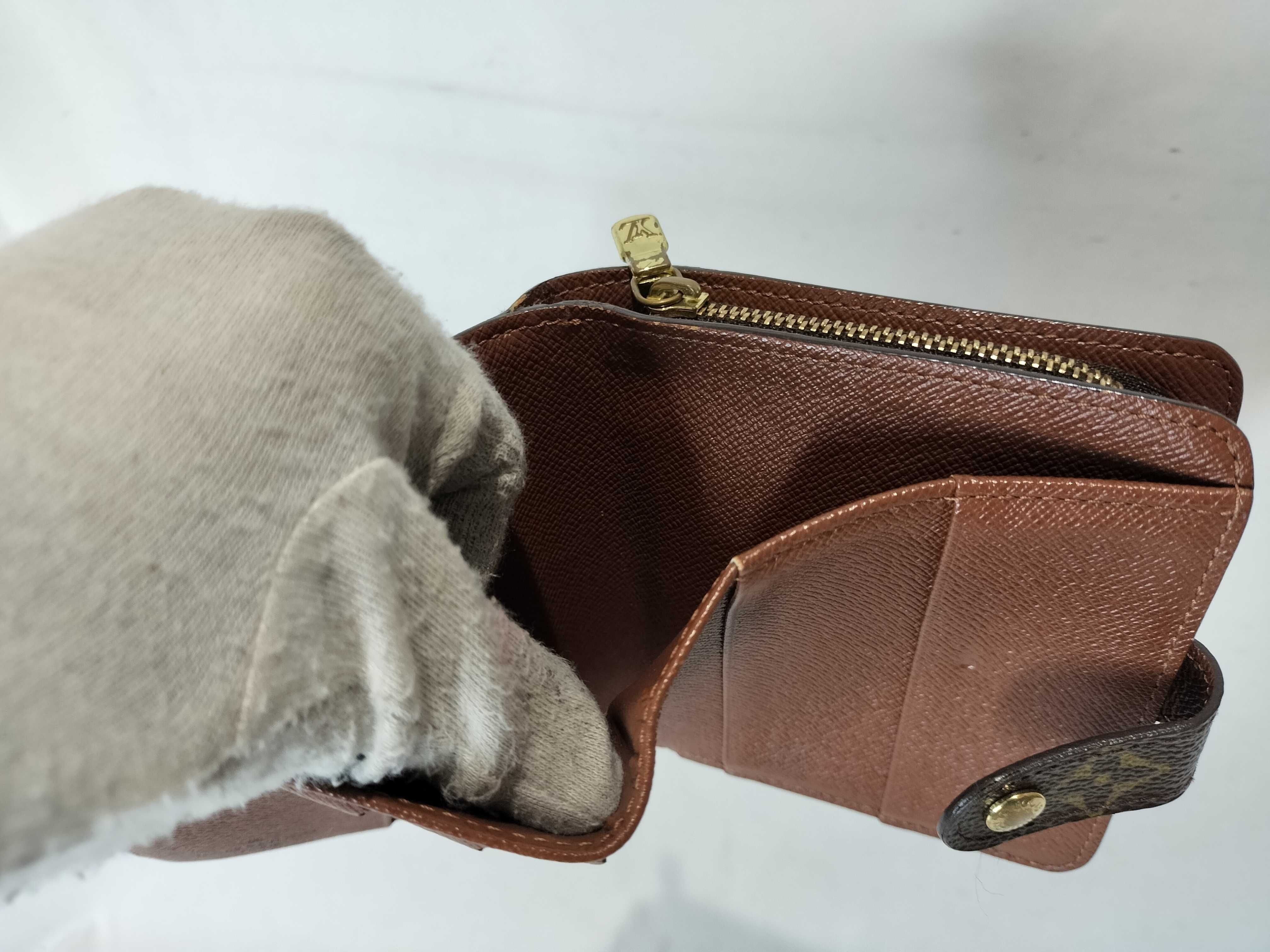 Monogram Compact Zip Wallet — view 9