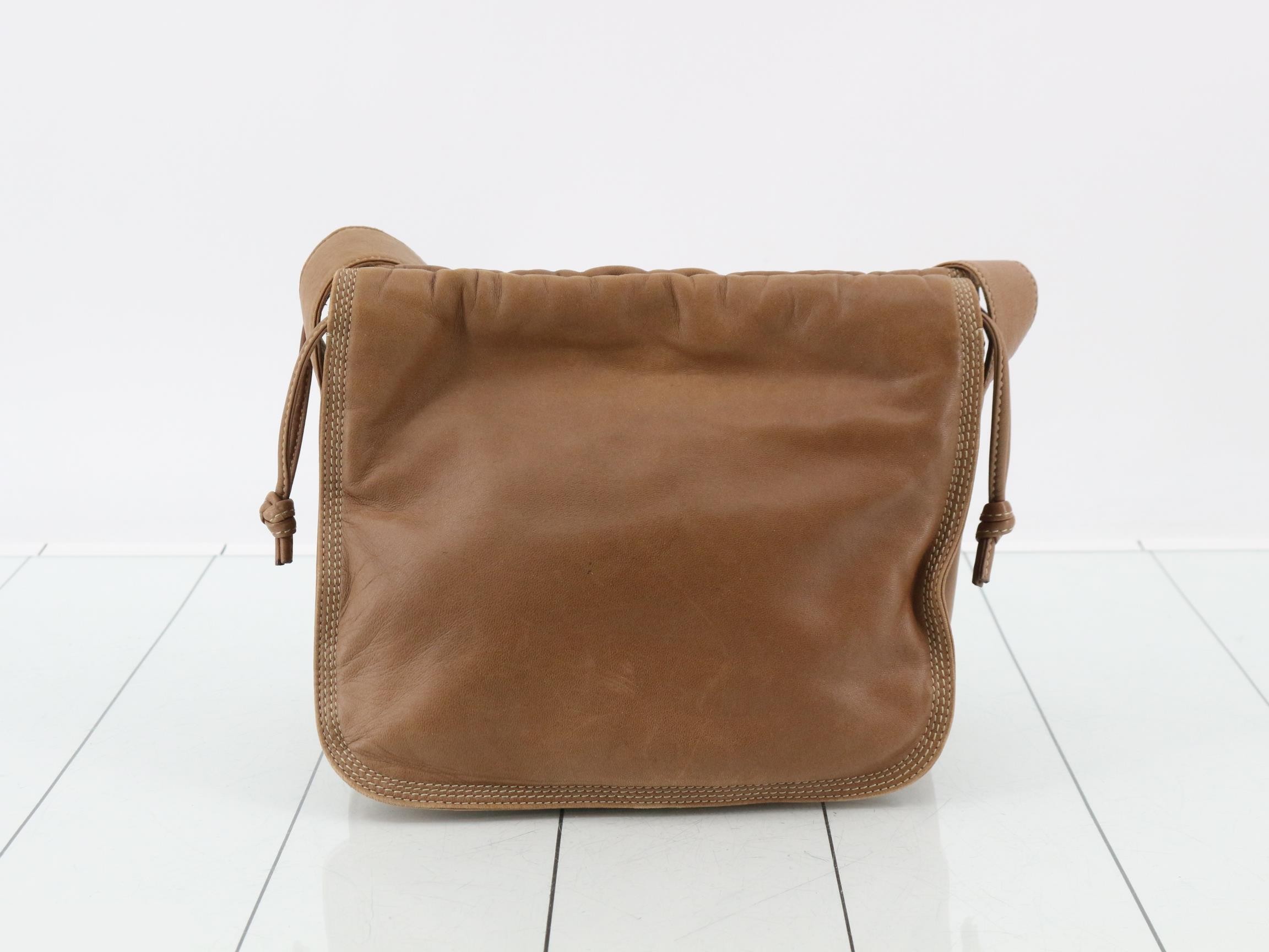 Other lines: Bags & Shoulder Bags - Anagram Leather - Brown — view 2