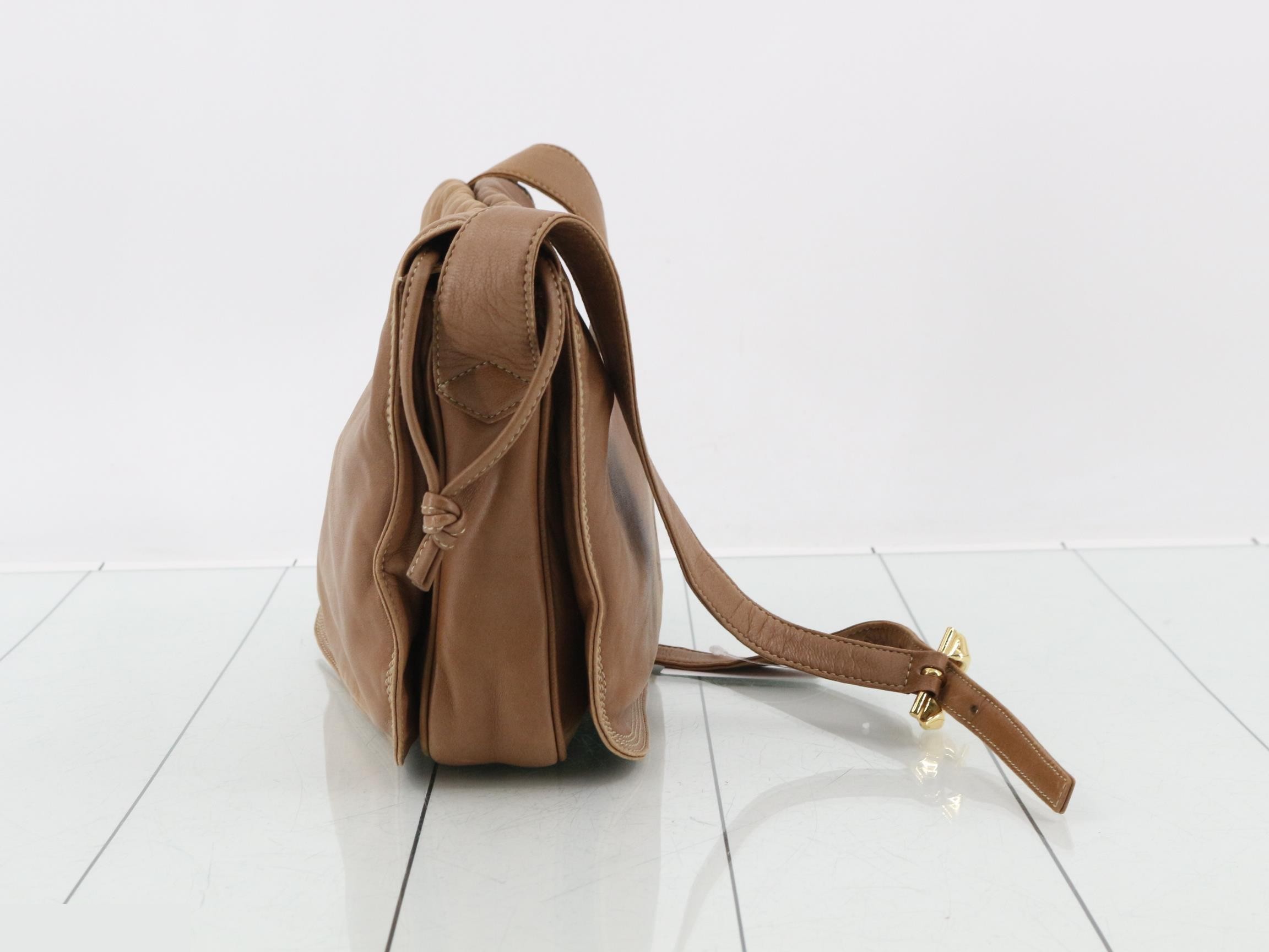 Other lines: Bags & Shoulder Bags - Anagram Leather - Brown — view 4