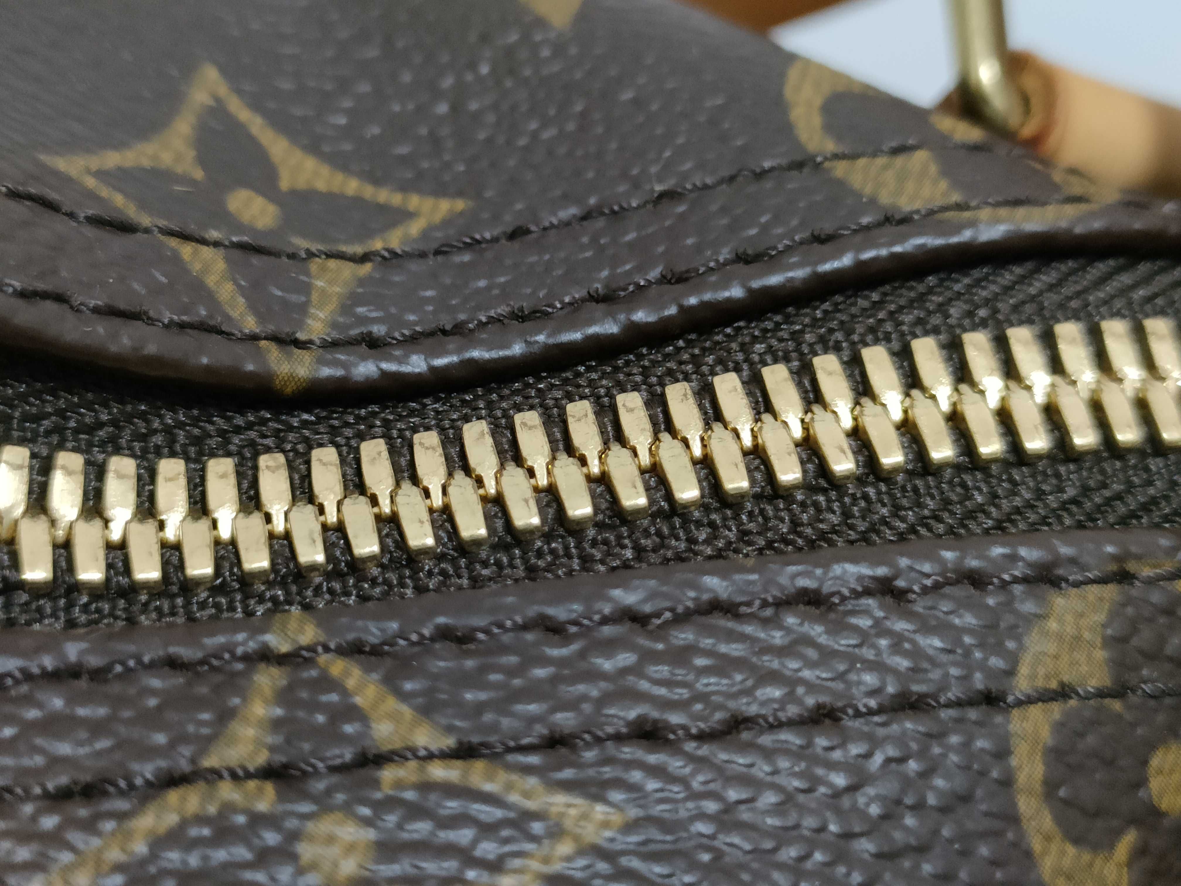 Monogram Keepall 45 M41428 FL0054 Brown Initial Boston Bag — view 6