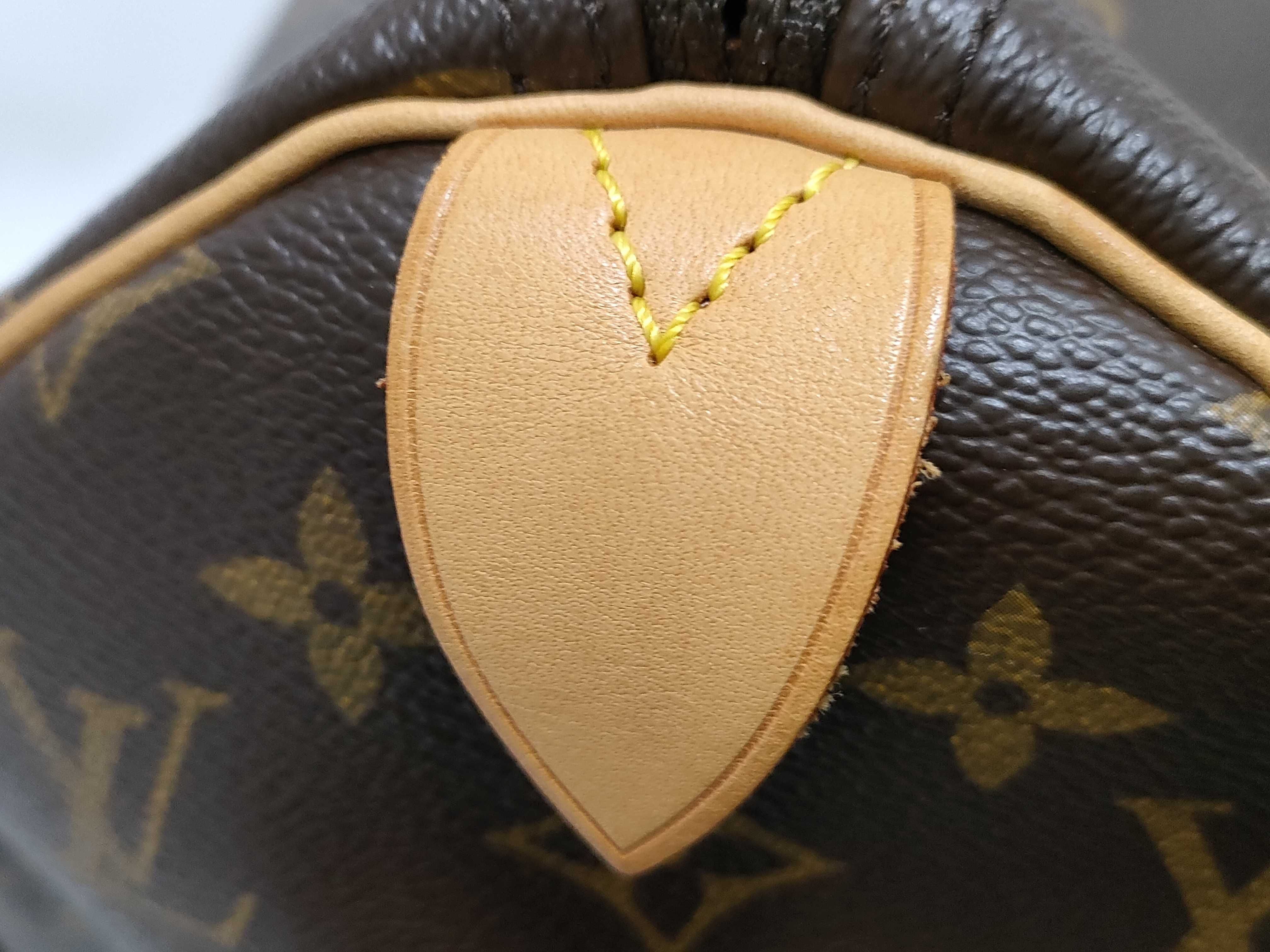 Monogram Keepall 45 M41428 FL0054 Brown Initial Boston Bag — view 10