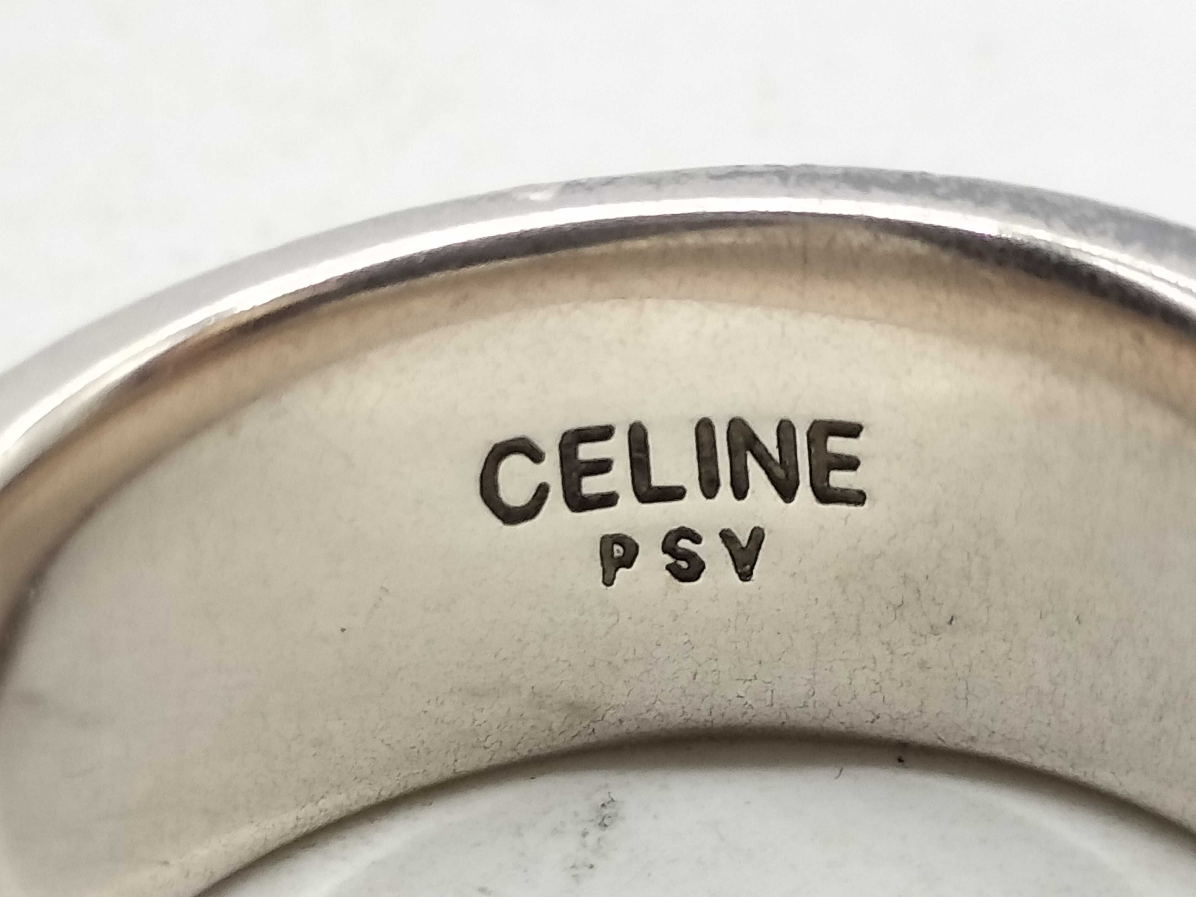 C Macadam Wide Ring, PSV Stamped, SV925 Ring — view 3