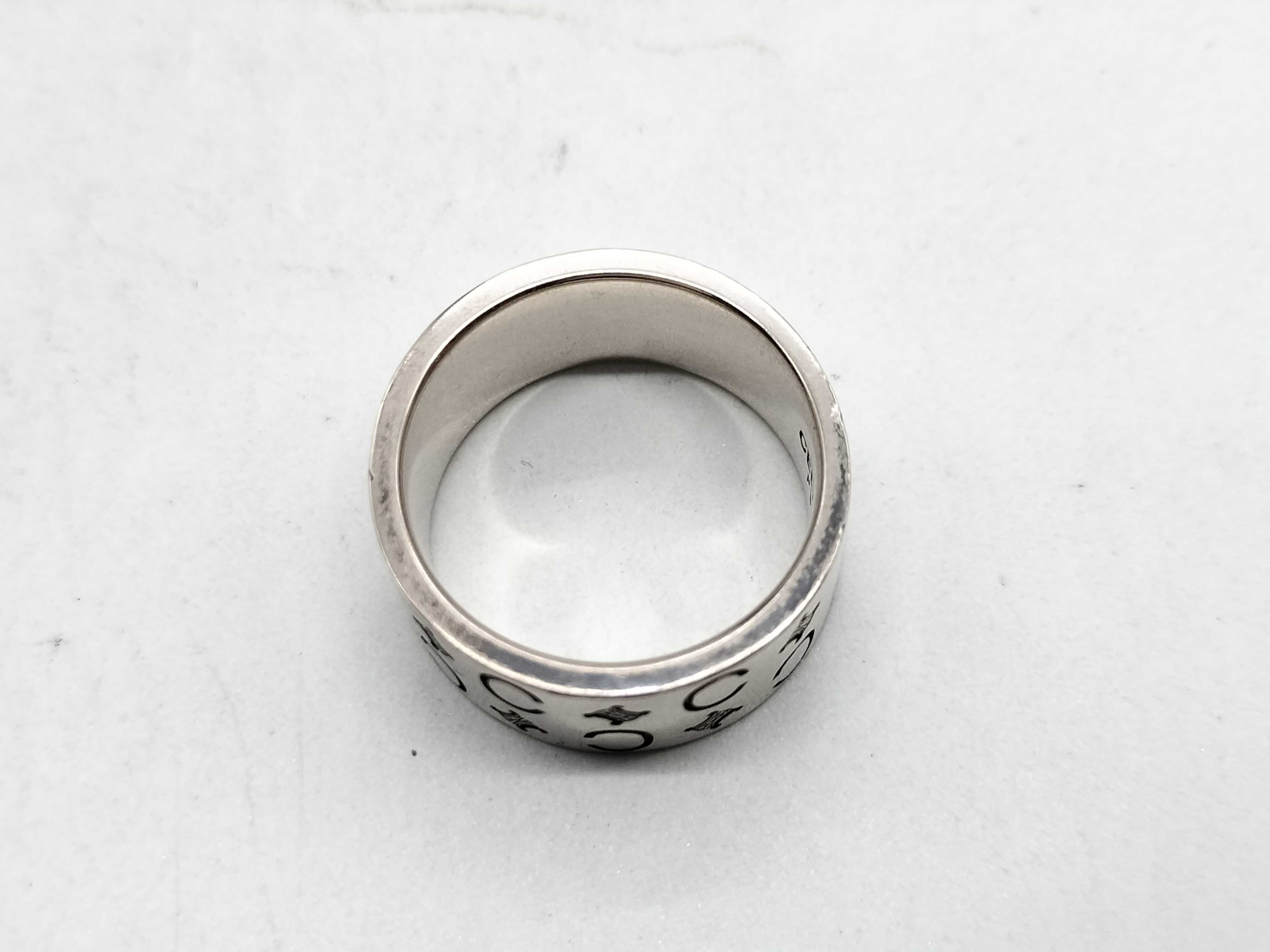 C Macadam Wide Ring, PSV Stamped, SV925 Ring — view 5