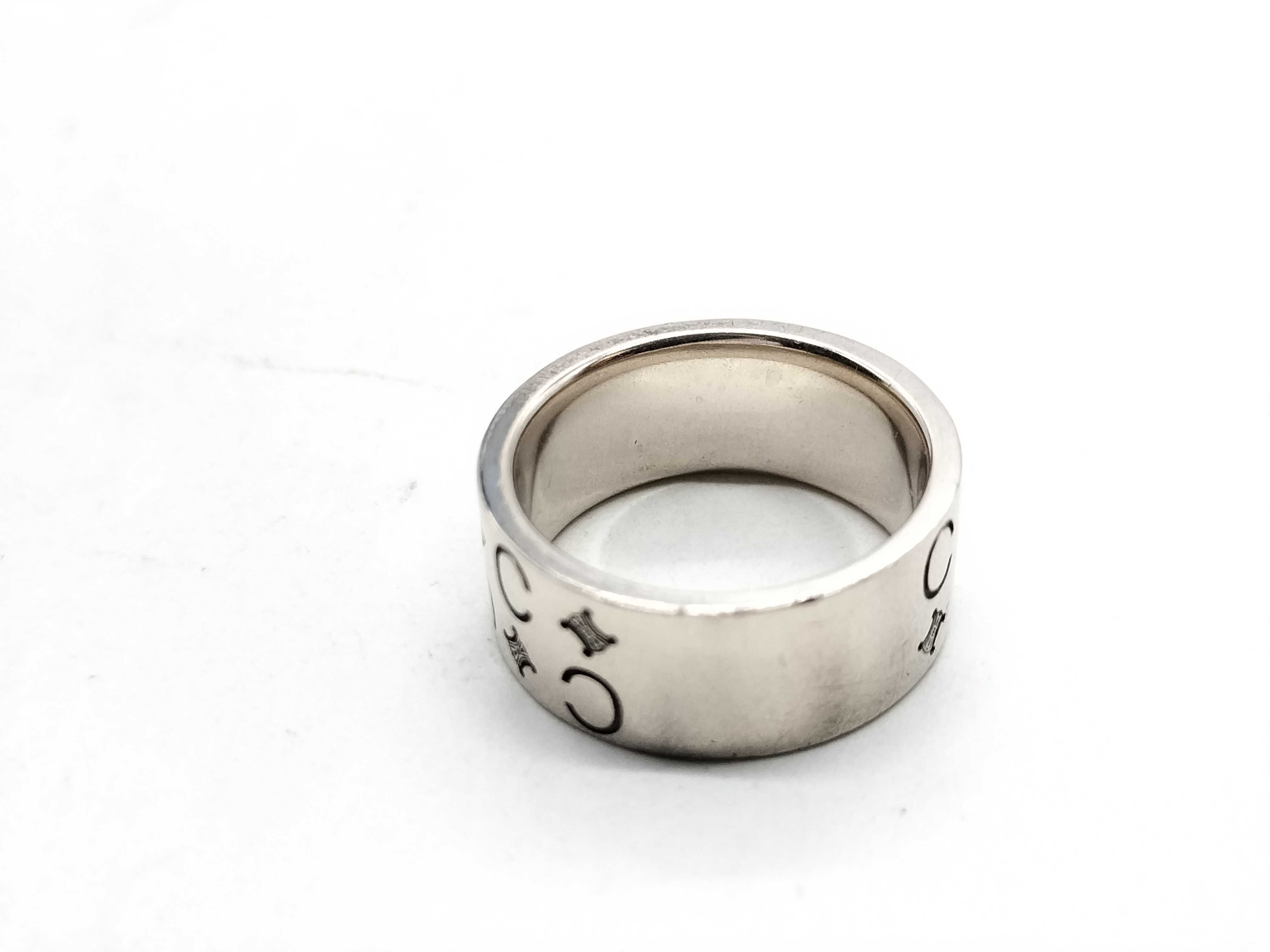 C Macadam Wide Ring, PSV Stamped, SV925 Ring — view 6