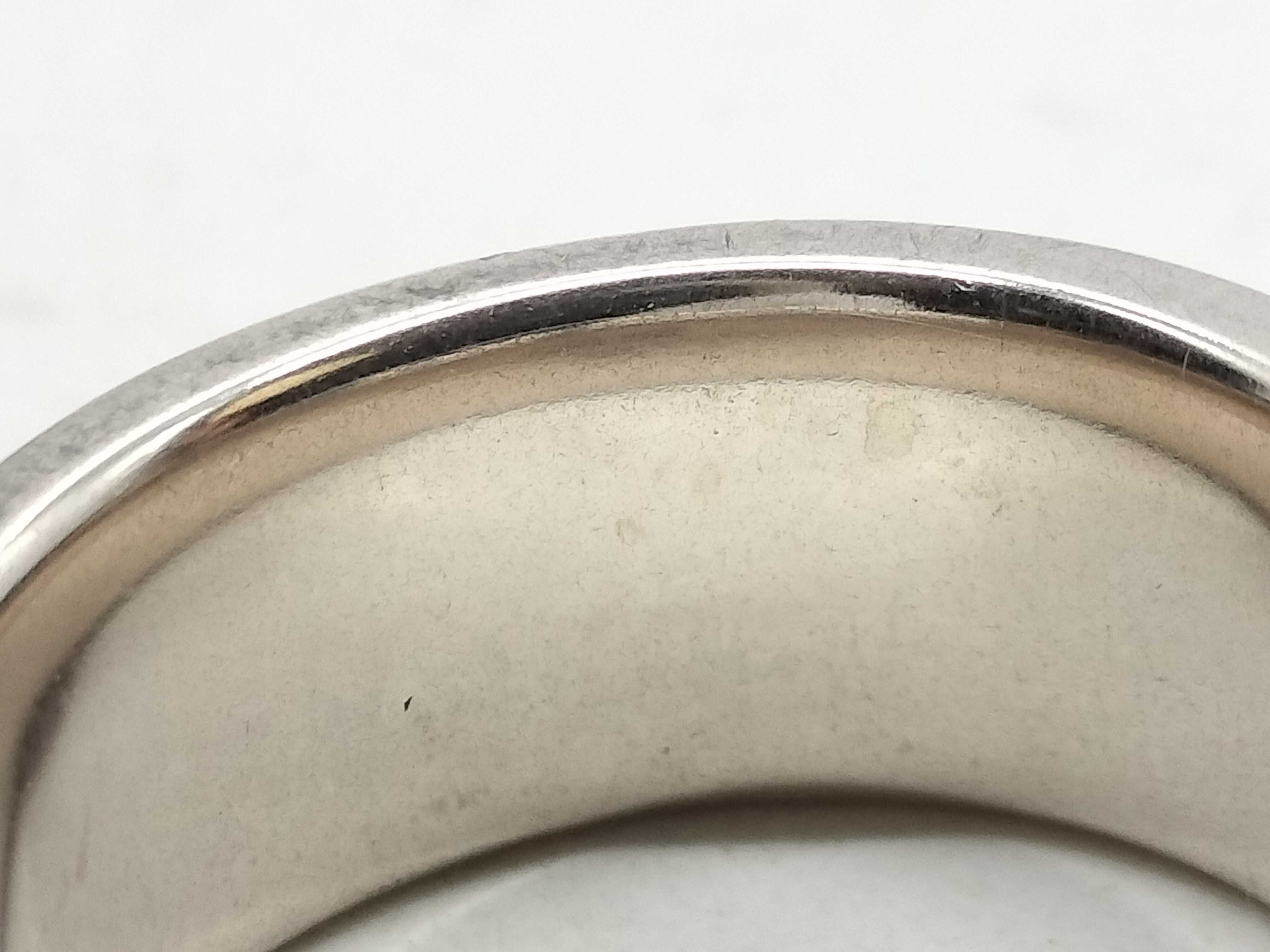 C Macadam Wide Ring, PSV Stamped, SV925 Ring — view 7