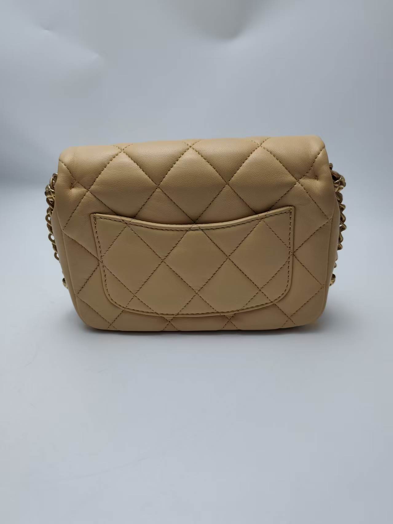 【*Shipped from: China*】CHANEL Classic Flap Lambskin Shoulder Bag with IC Chip — view 3