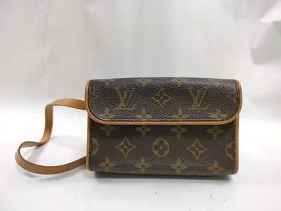 Monogram Louis Vuitton Pochette Florentine M51855 FL0083 Monogram Waist Bag