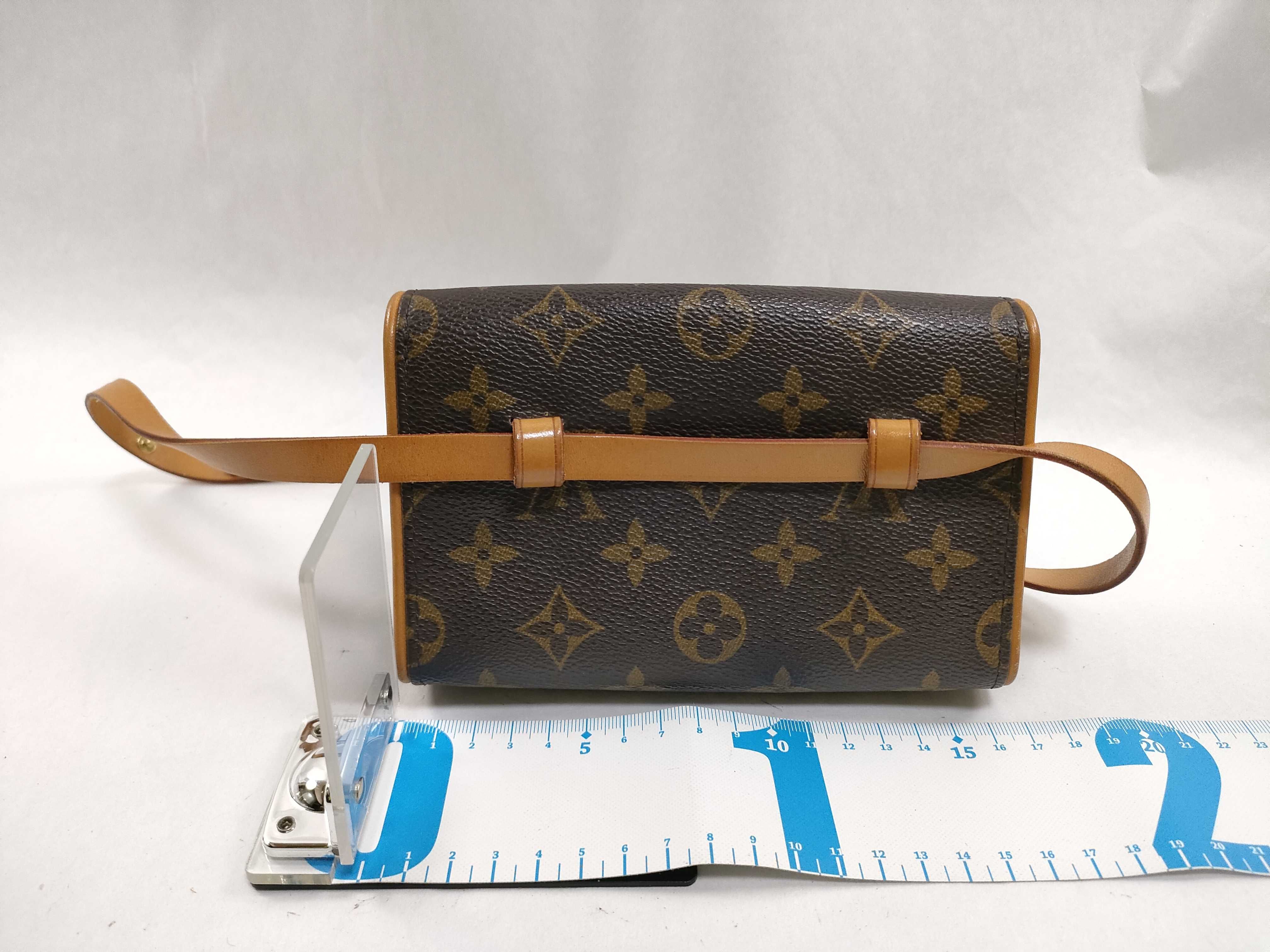 Monogram Louis Vuitton Pochette Florentine M51855 FL0083 Monogram Waist Bag — view 2