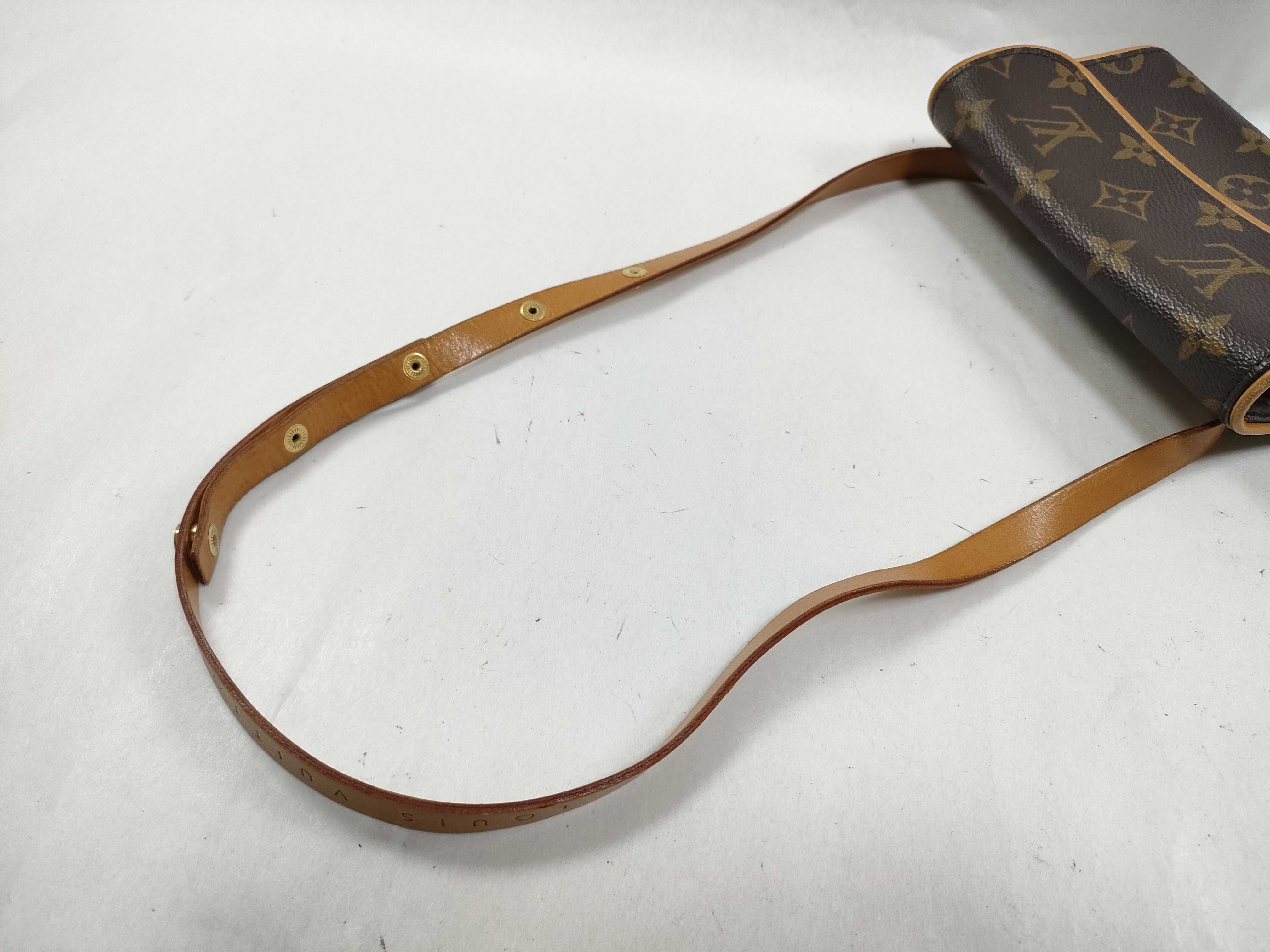 Monogram Louis Vuitton Pochette Florentine M51855 FL0083 Monogram Waist Bag — view 3