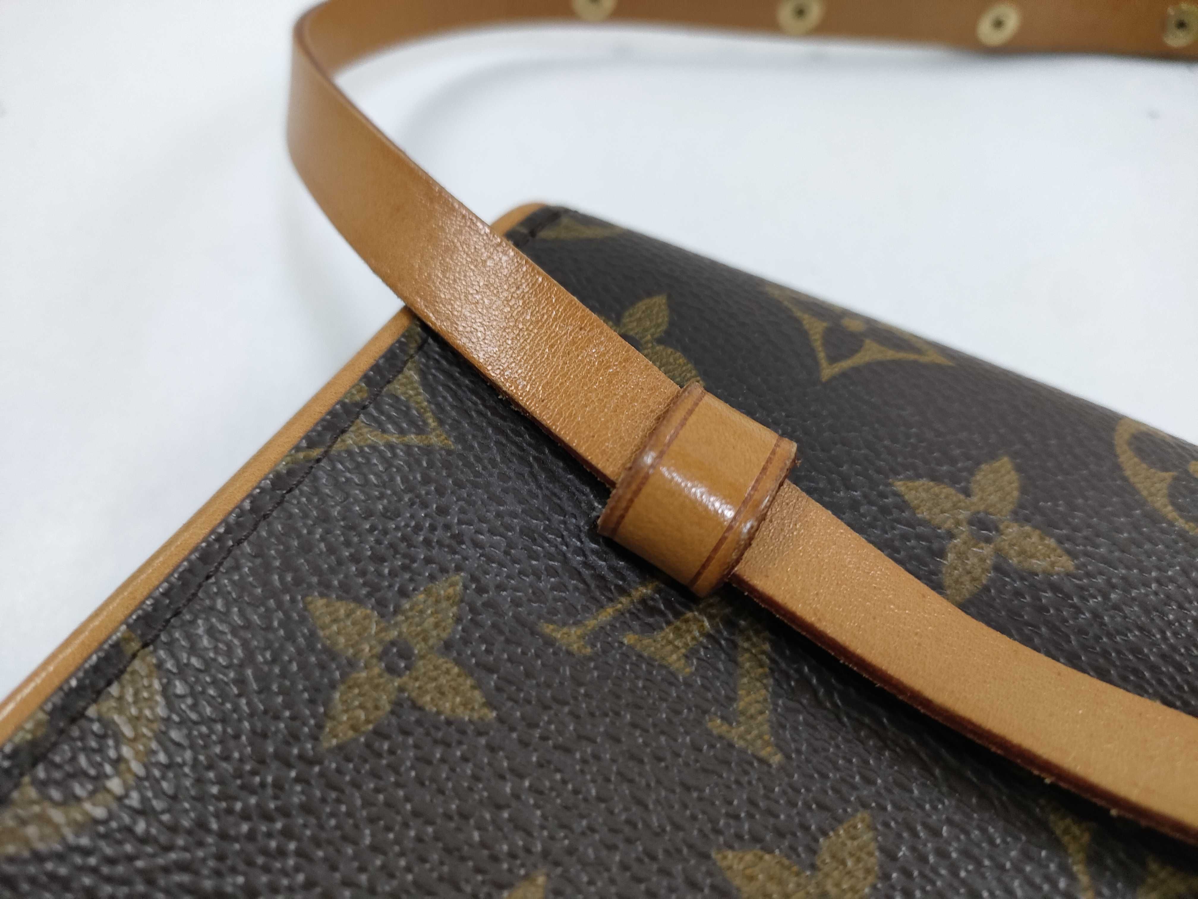 Monogram Louis Vuitton Pochette Florentine M51855 FL0083 Monogram Waist Bag — view 5