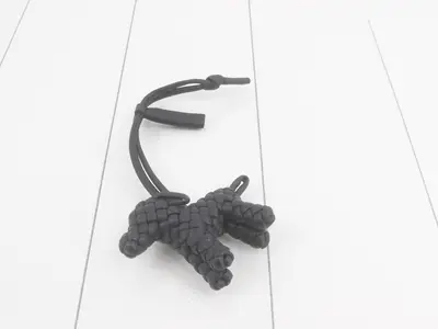 Dog Bag Charm, Black