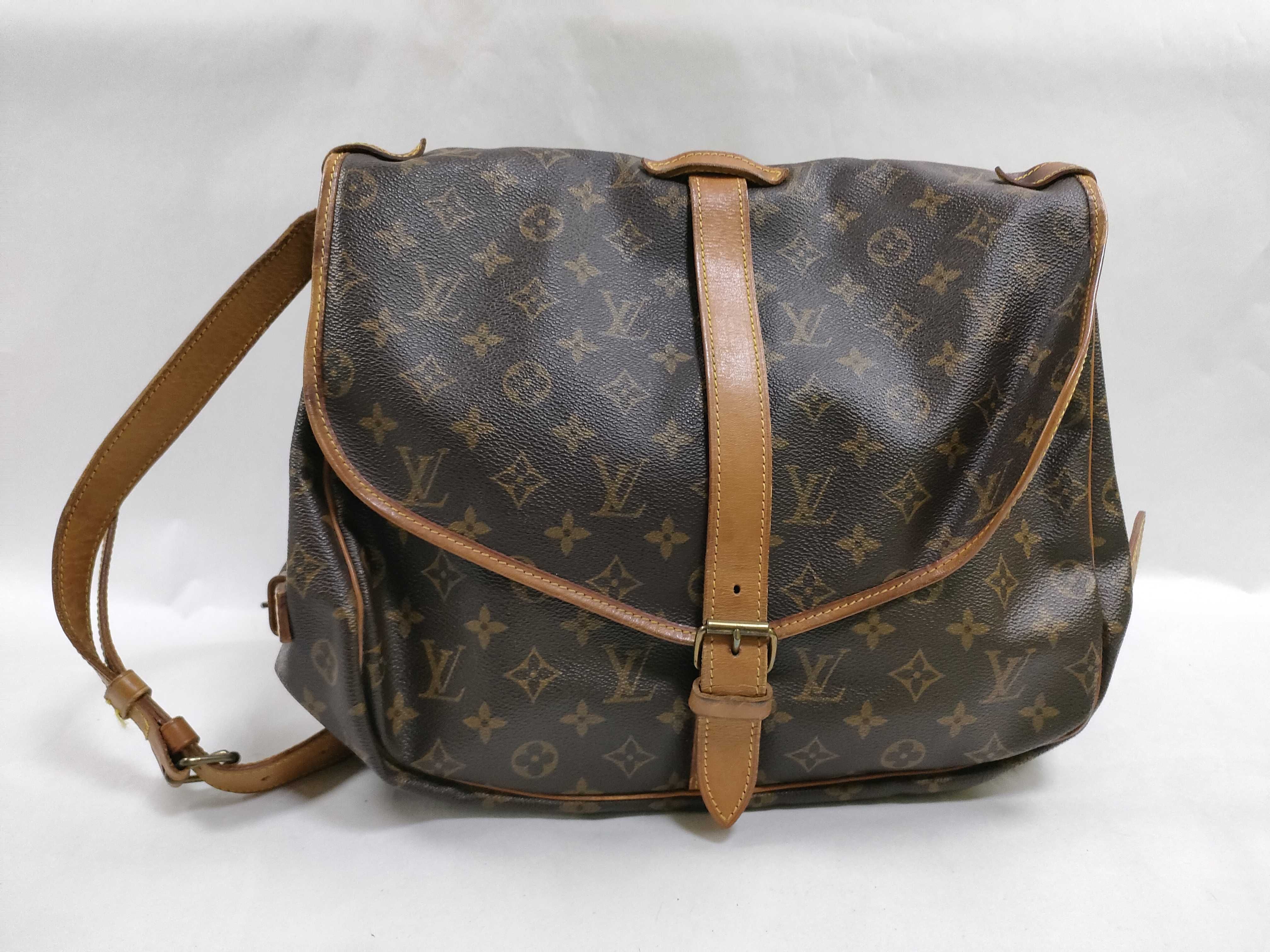 Monogram Saumur 35 M42254 AR1900 Brown Shoulder Bag