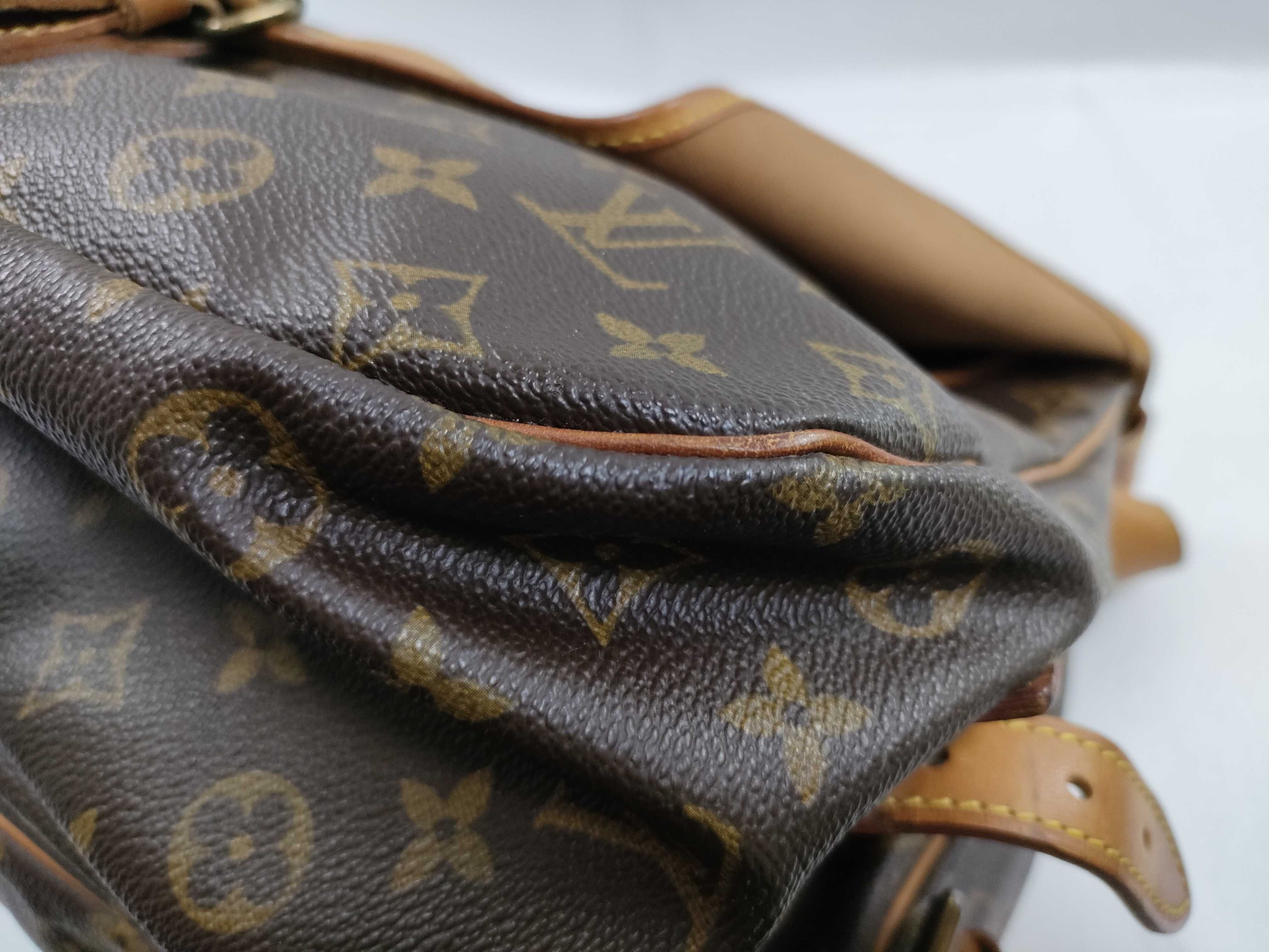 Monogram Saumur 35 M42254 AR1900 Brown Shoulder Bag — view 6