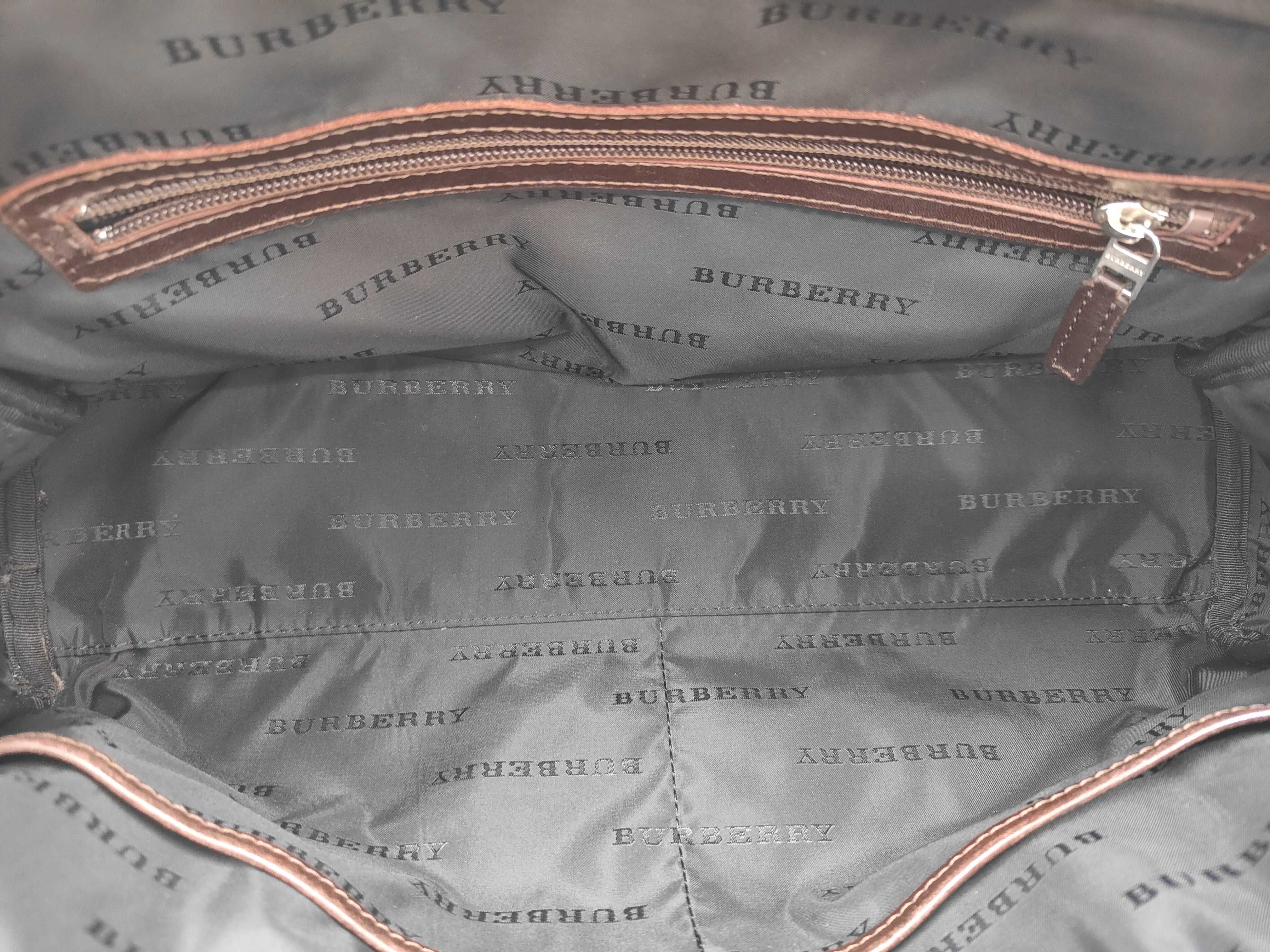 Nova Check Canvas Beige Handbag — view 10
