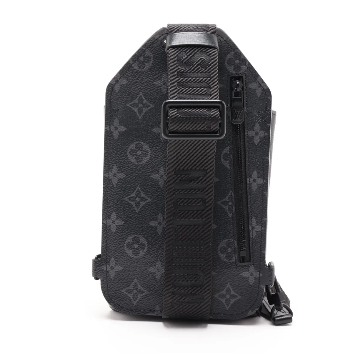 Monogram Eclipse Saumur Sling Bag M45912 Black (RFID detected) — view 2