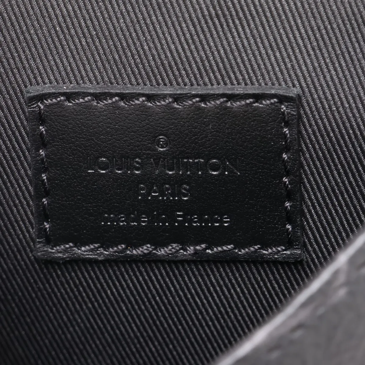Monogram Eclipse Saumur Sling Bag M45912 Black (RFID detected) — view 7