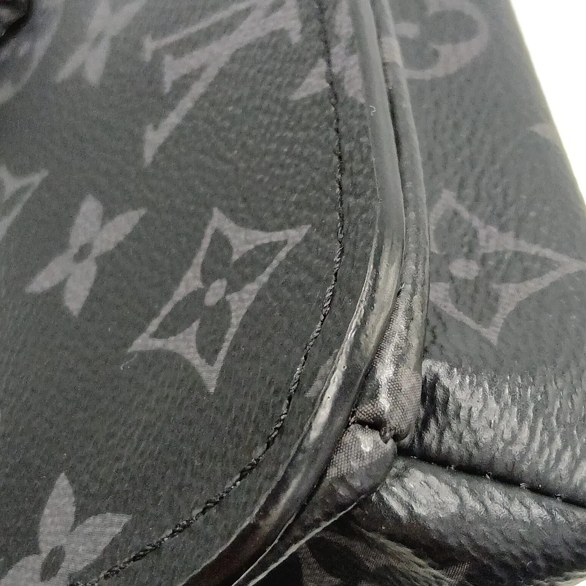 Monogram Eclipse Saumur Sling Bag M45912 Black (RFID detected) — view 8