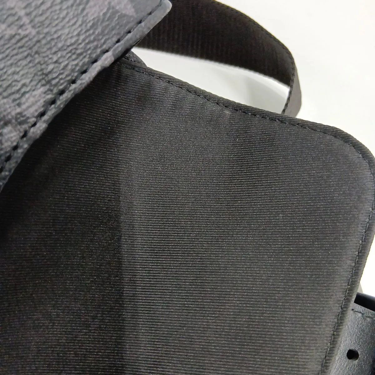 Monogram Eclipse Saumur Sling Bag M45912 Black (RFID detected) — view 10