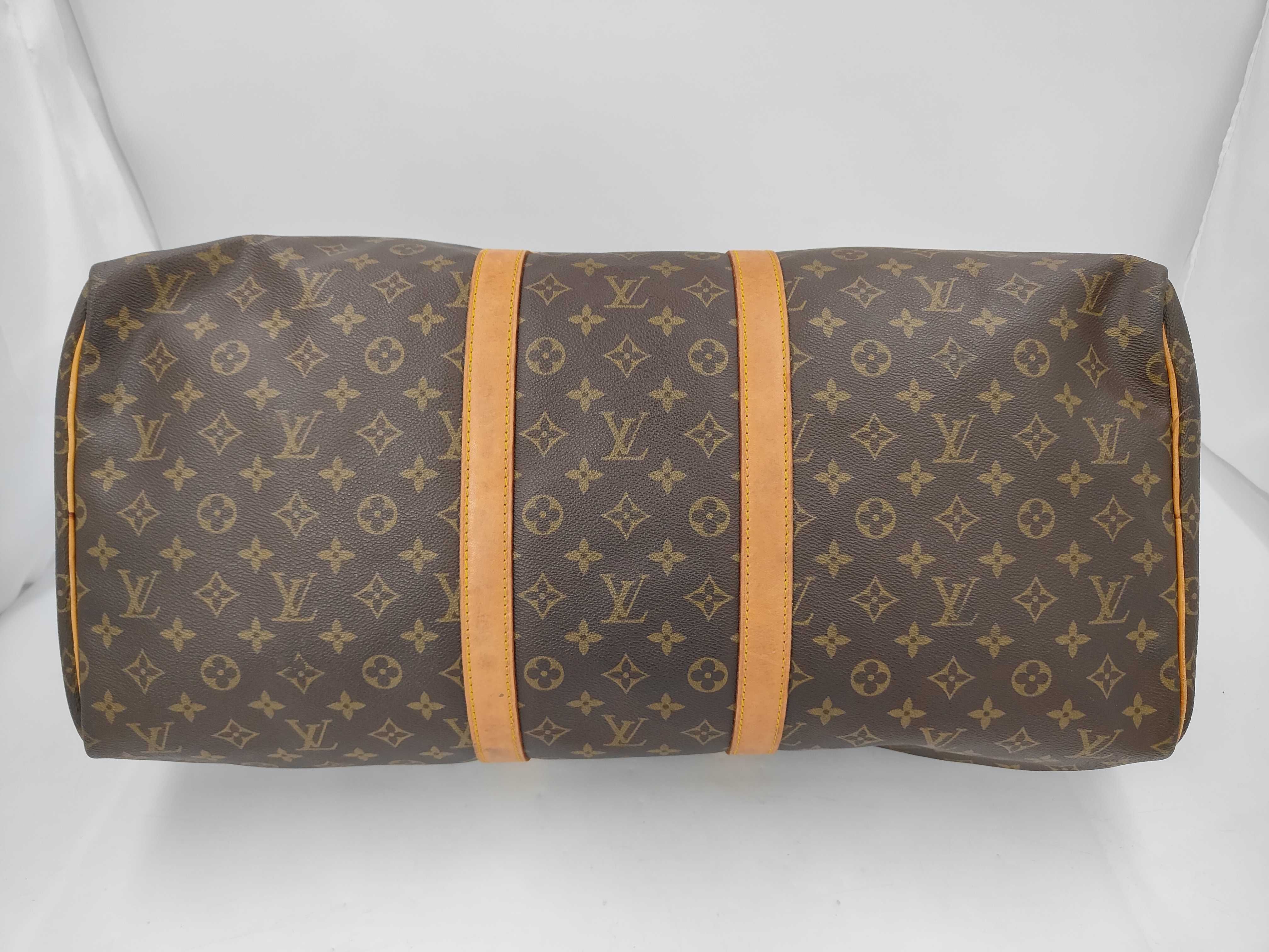 Monogram Keepall Boston Bag — view 6