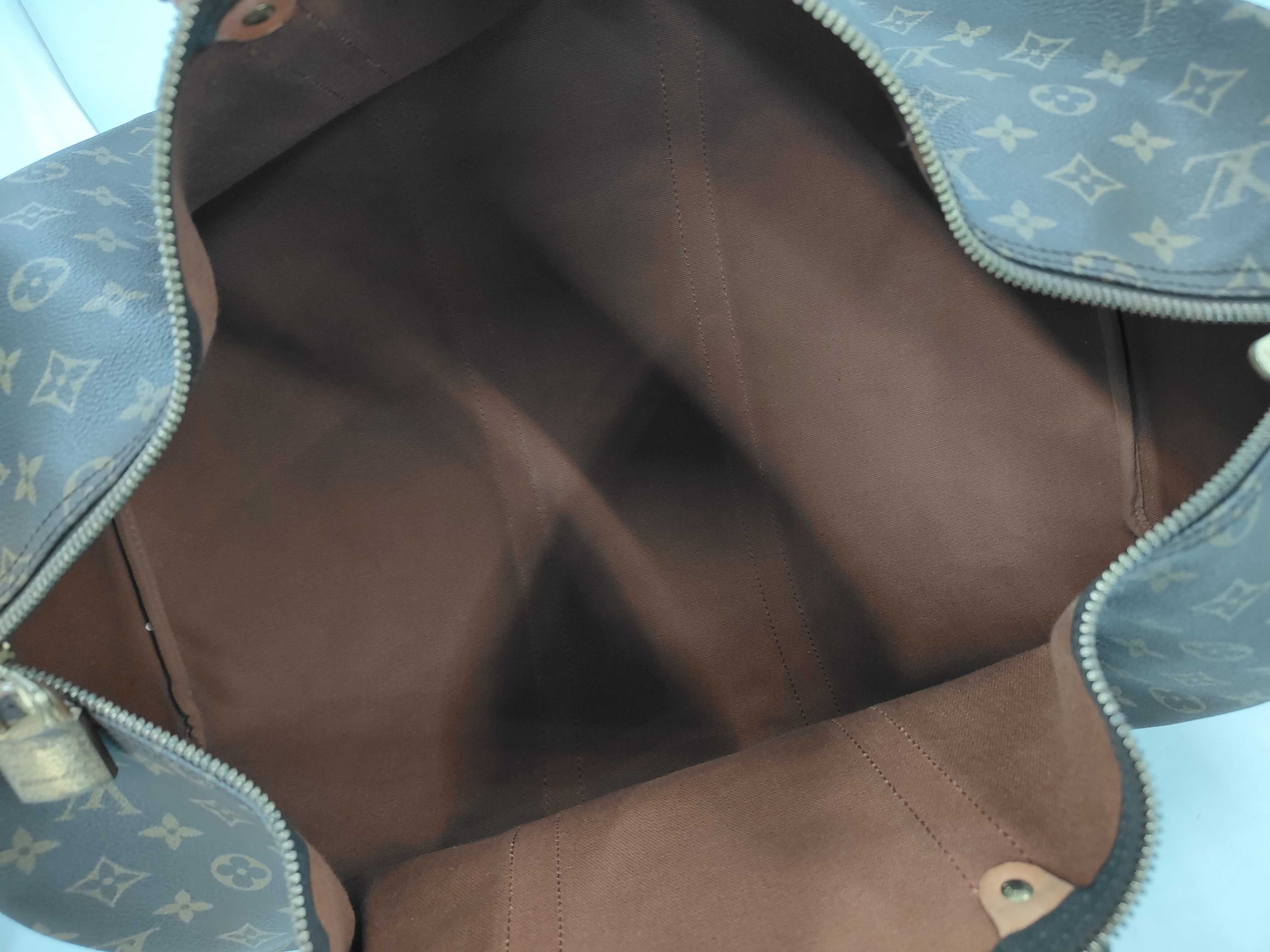 Monogram Keepall Boston Bag — view 8