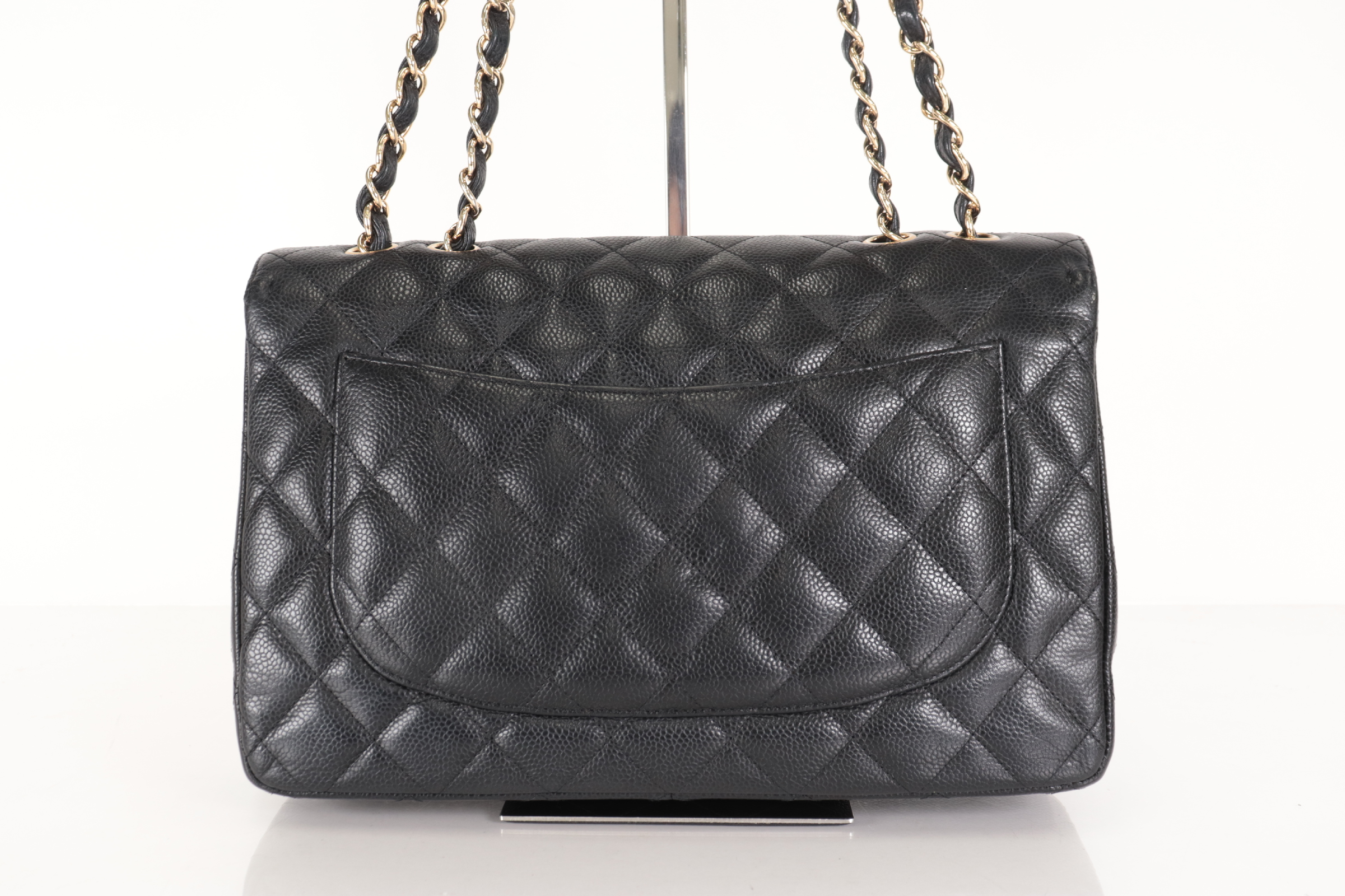 Caviar Turnlock Chain Shoulder Bag (Series 20s) — view 2