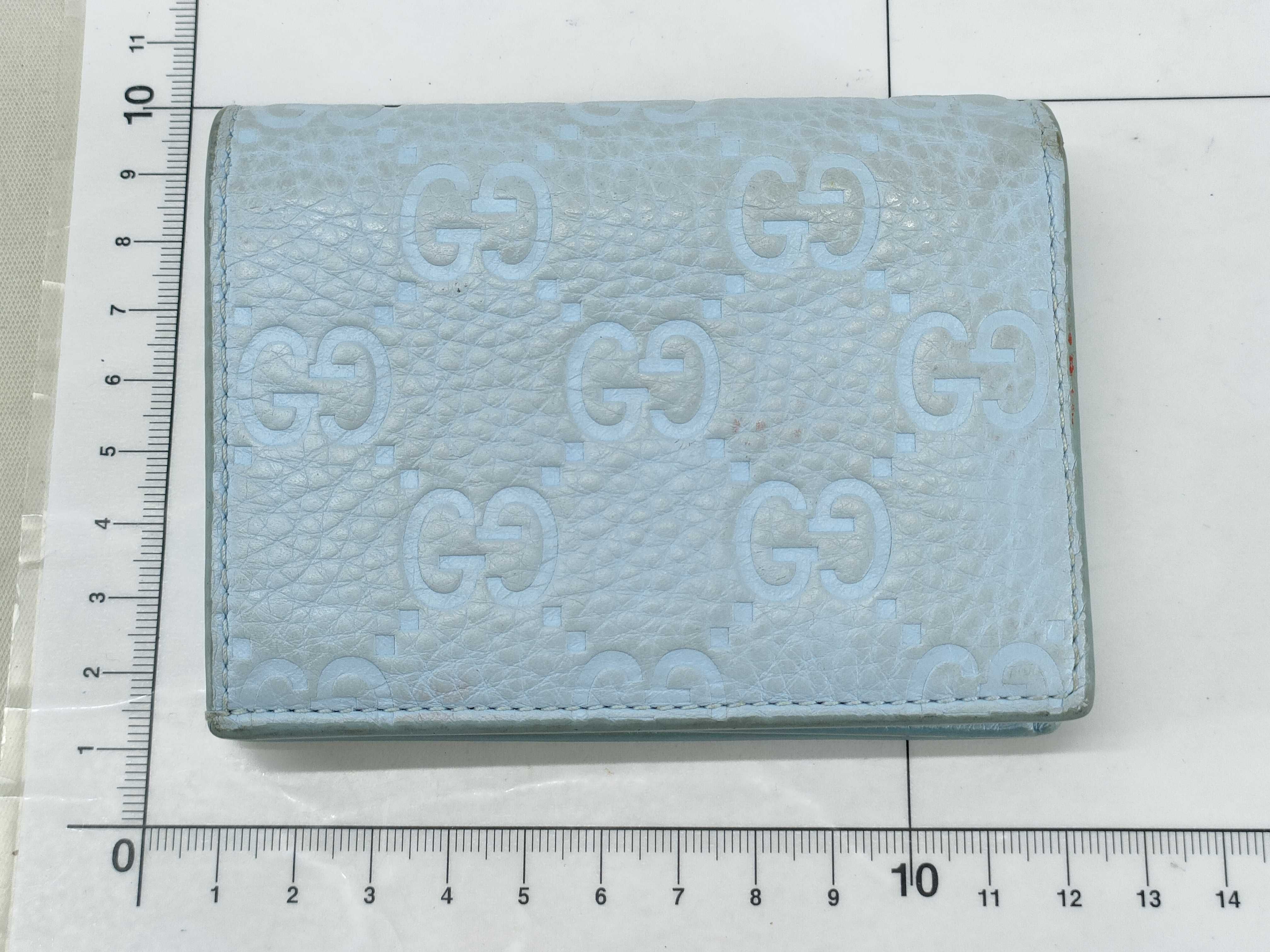 GG Embossed Card Case Wallet 815901 (Card Case, Pass Case, Business Card Holder) — view 2