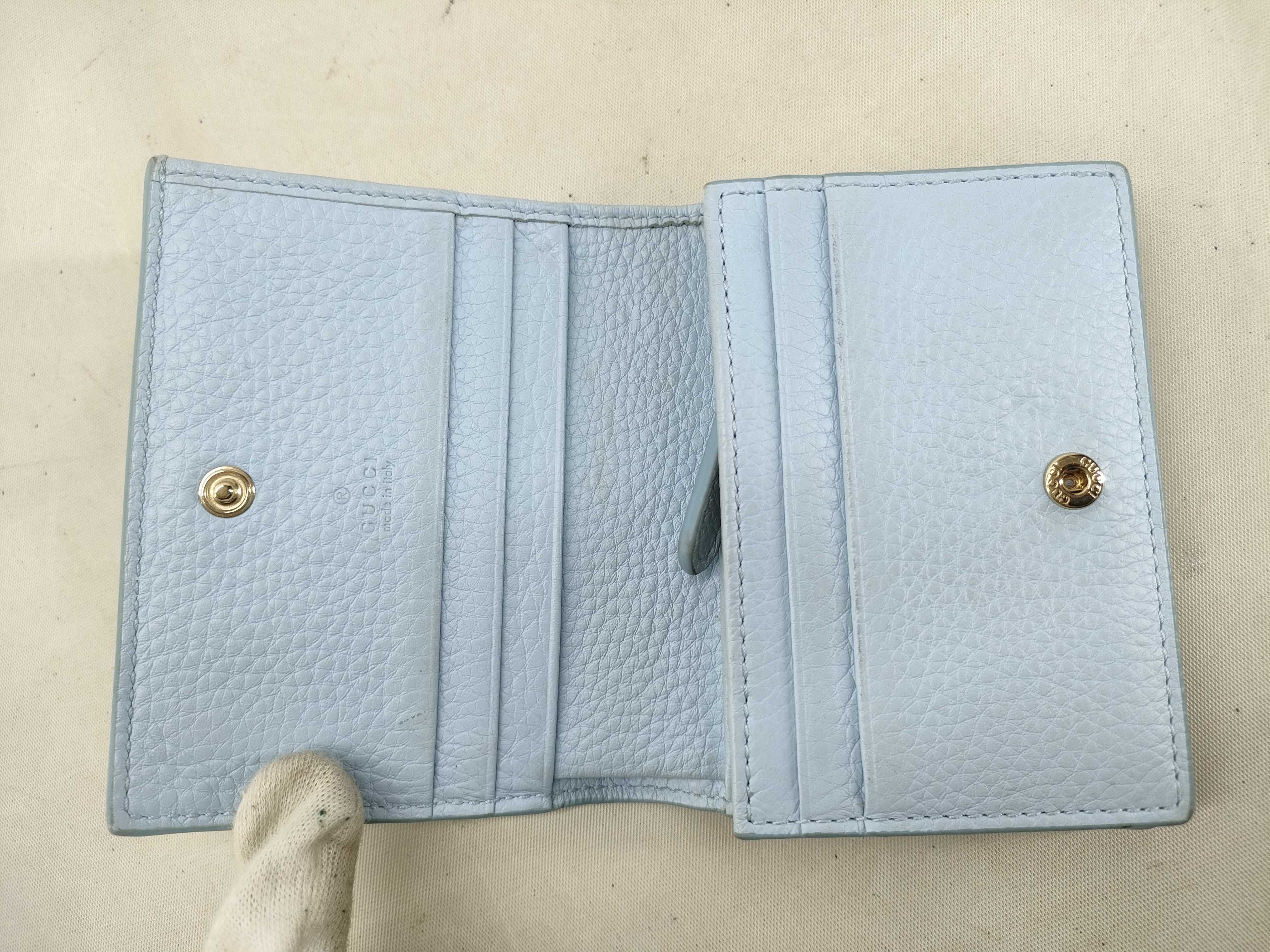 GG Embossed Card Case Wallet 815901 (Card Case, Pass Case, Business Card Holder) — view 7