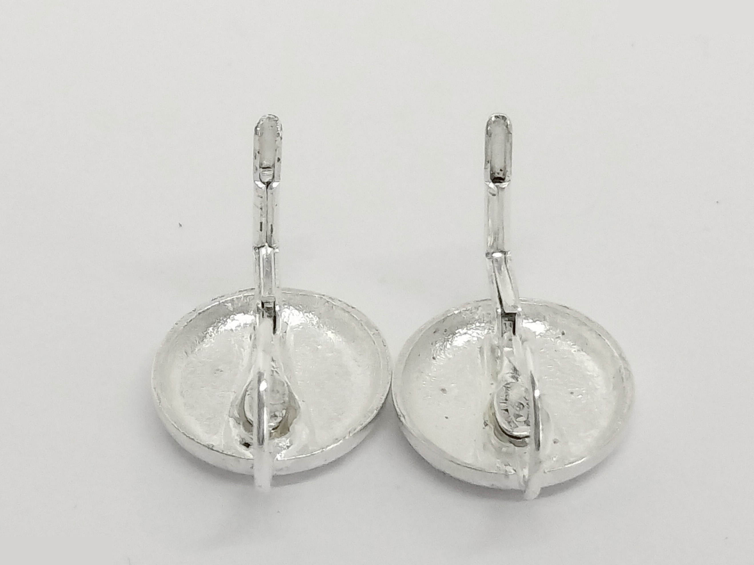 Coco Hoop Silver Earrings — view 4