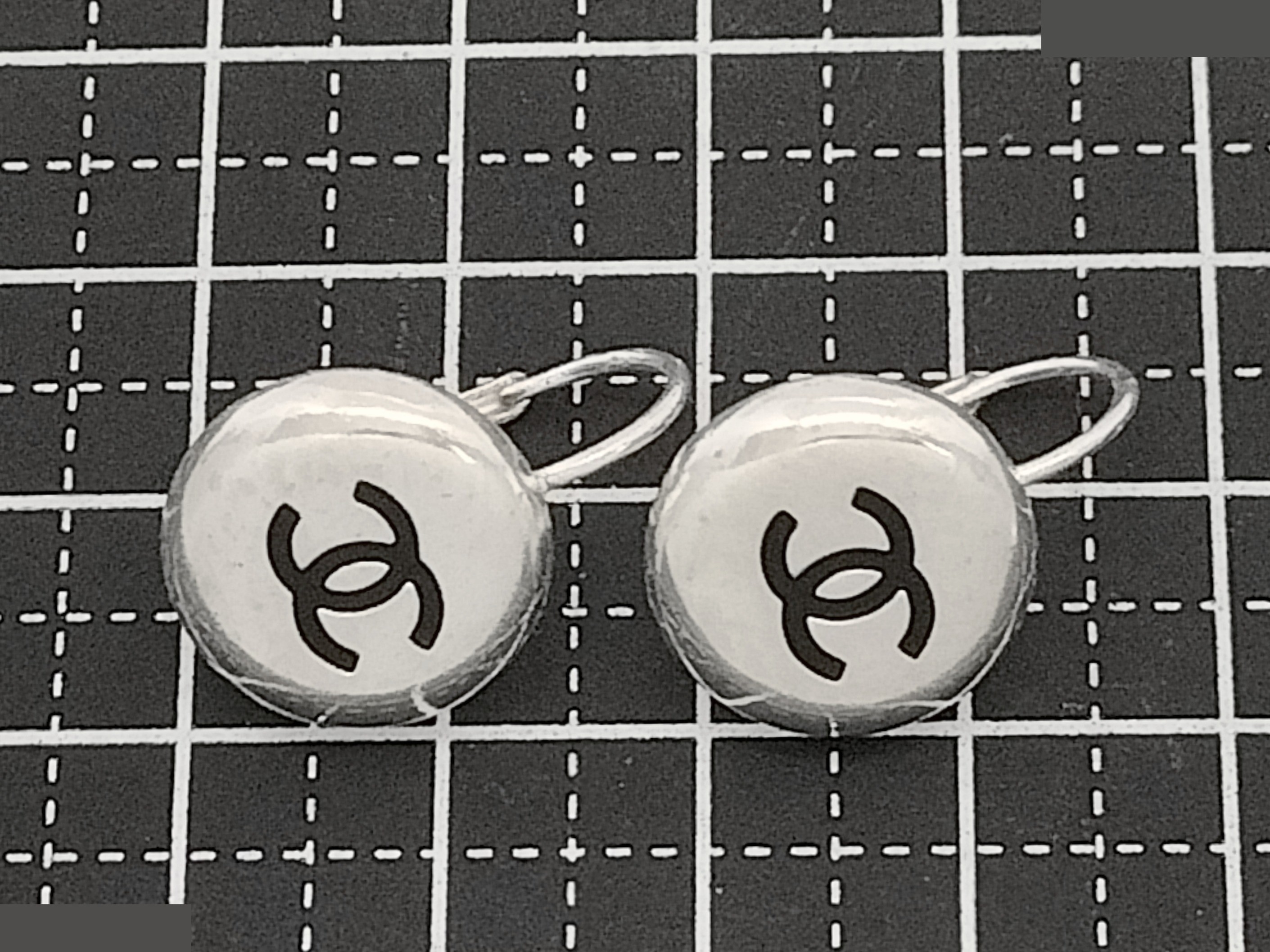 Coco Hoop Silver Earrings — view 5