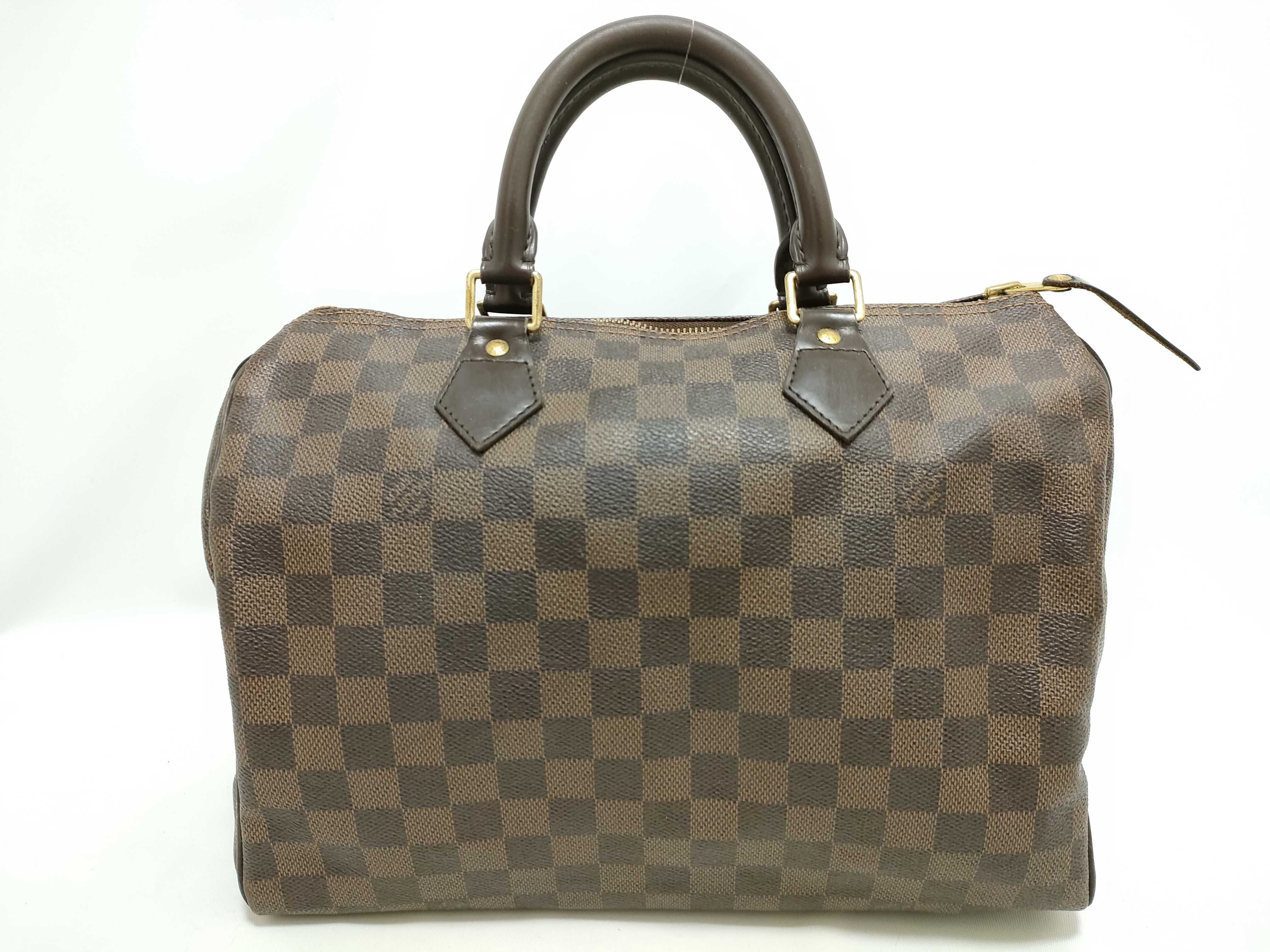 Damier ID- Damier Speedy 30 N41531 DU0017 Brown bag only #AA1171 handbag