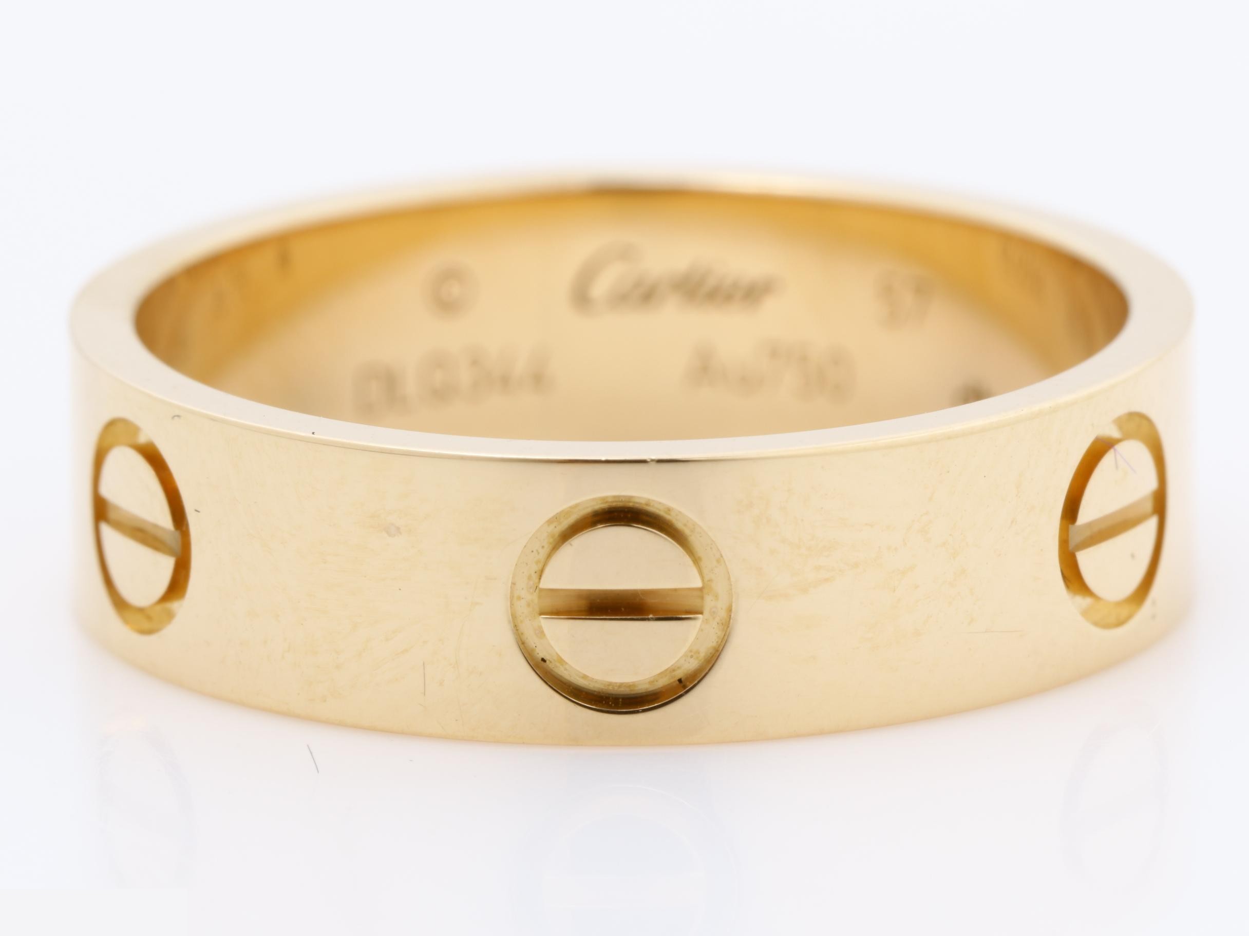 Love Classic Ring, 750PG, 6.2g, #57 — view 2