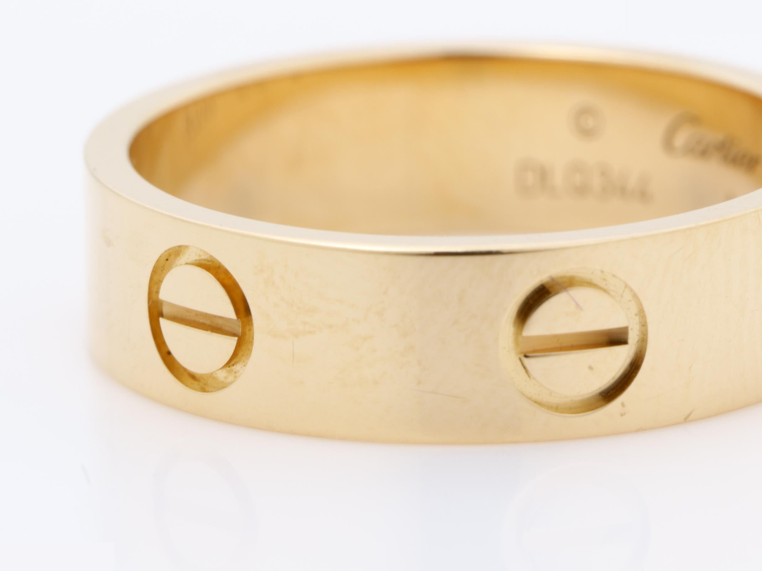 Love Classic Ring, 750PG, 6.2g, #57 — view 3