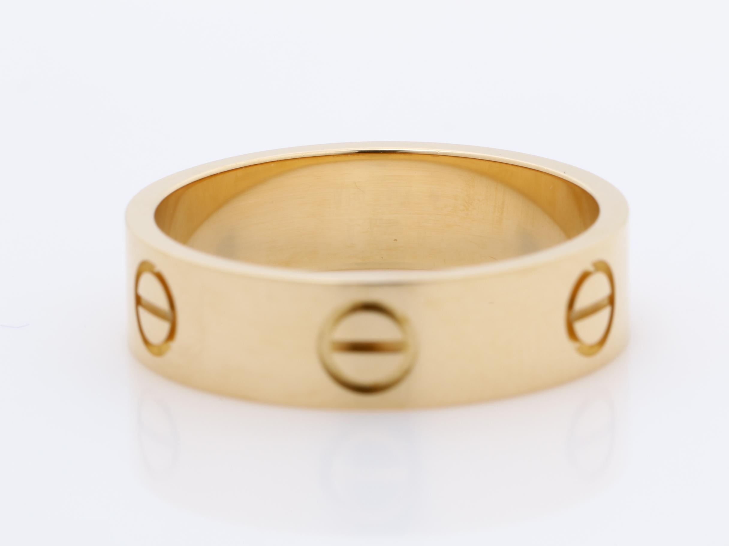 Love Classic Ring, 750PG, 6.2g, #57 — view 4