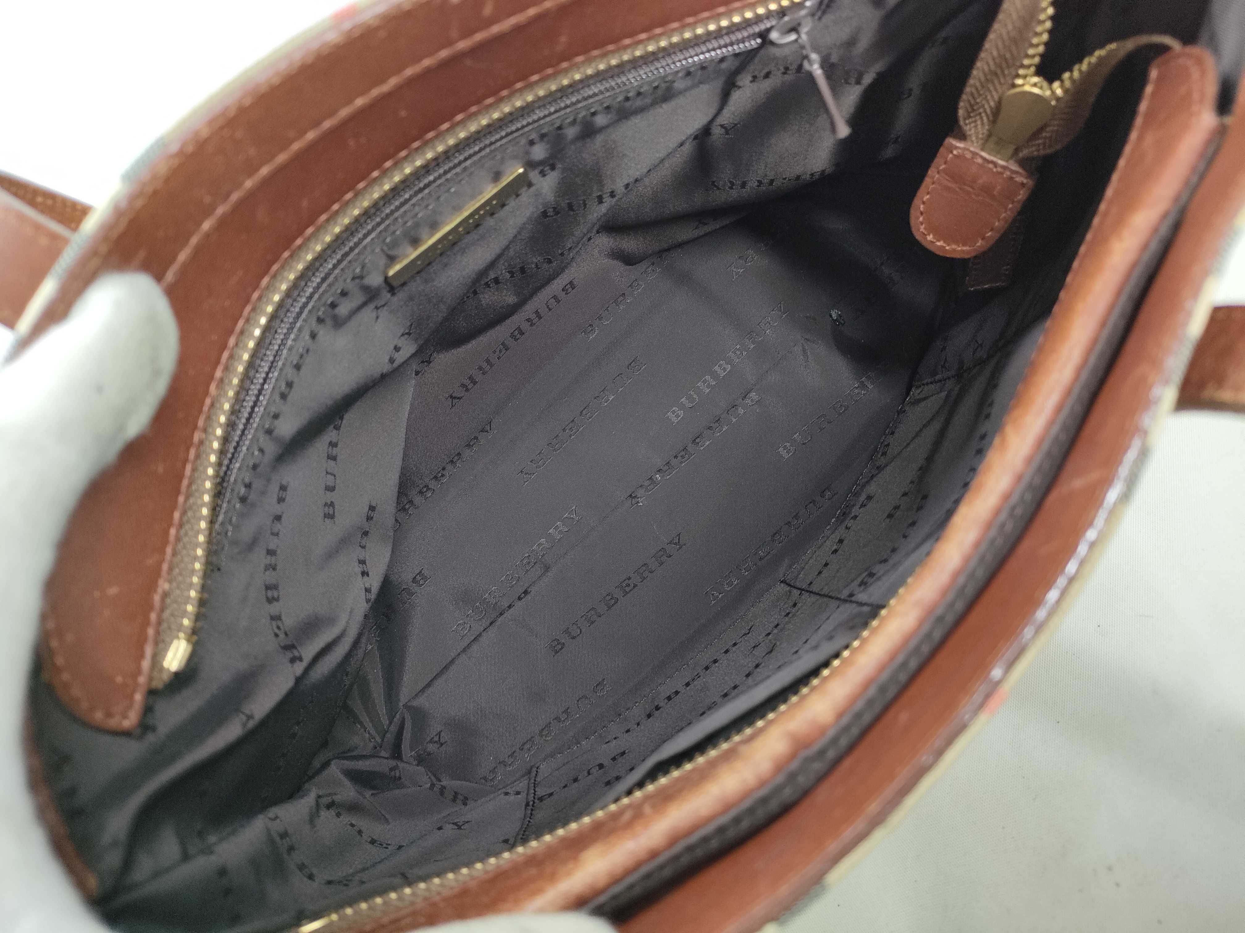 Nova Check Shadow Horse Handbag — view 8