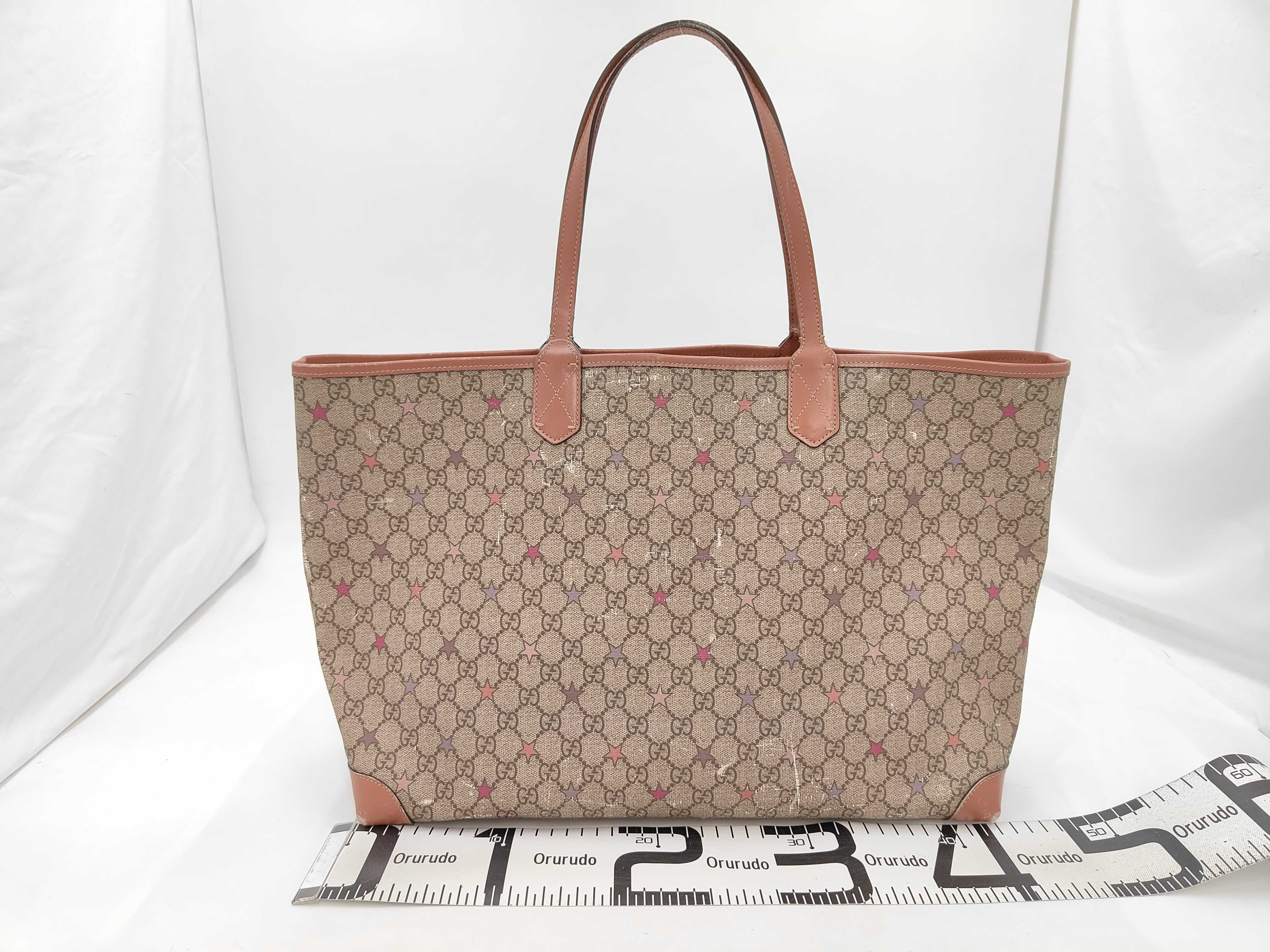 GG Supreme Tote Bag with Pouch 309497 200047 Tote Bag — view 2