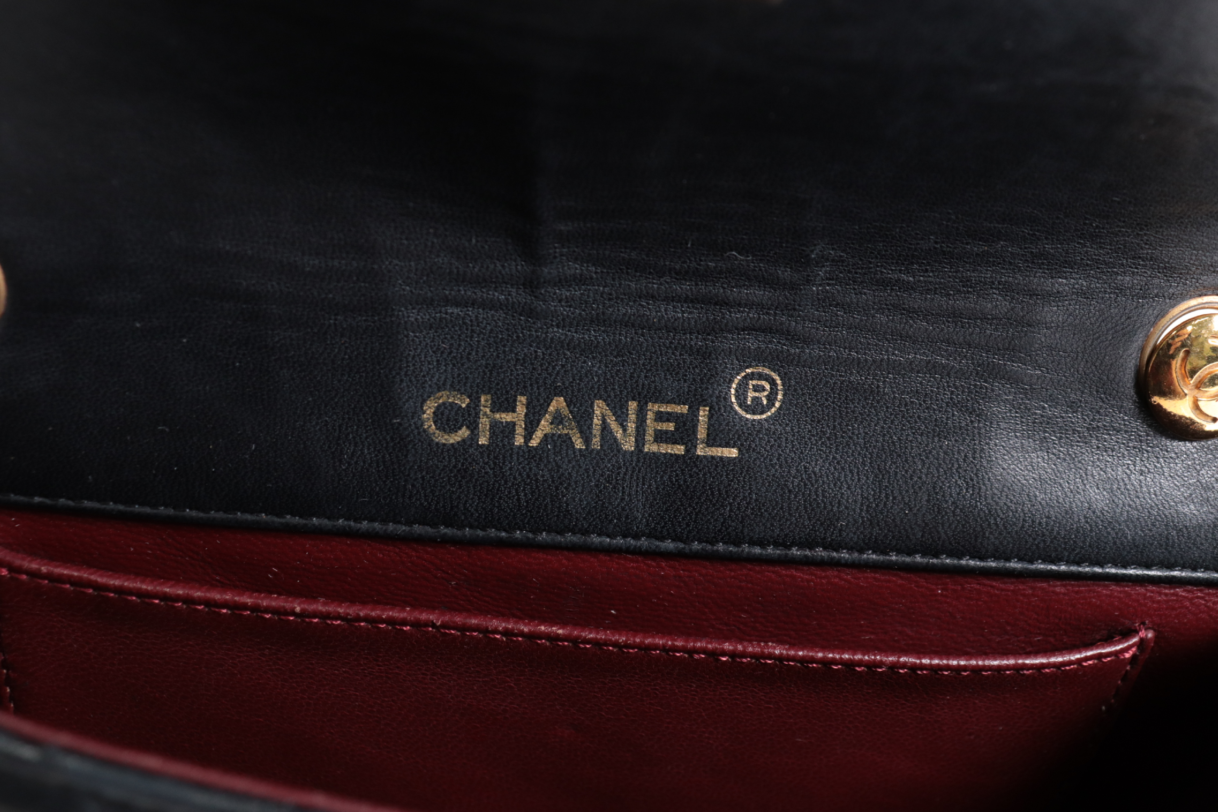 Matelassé Lambskin Mini Chain Shoulder Bag (Series 1) — view 7