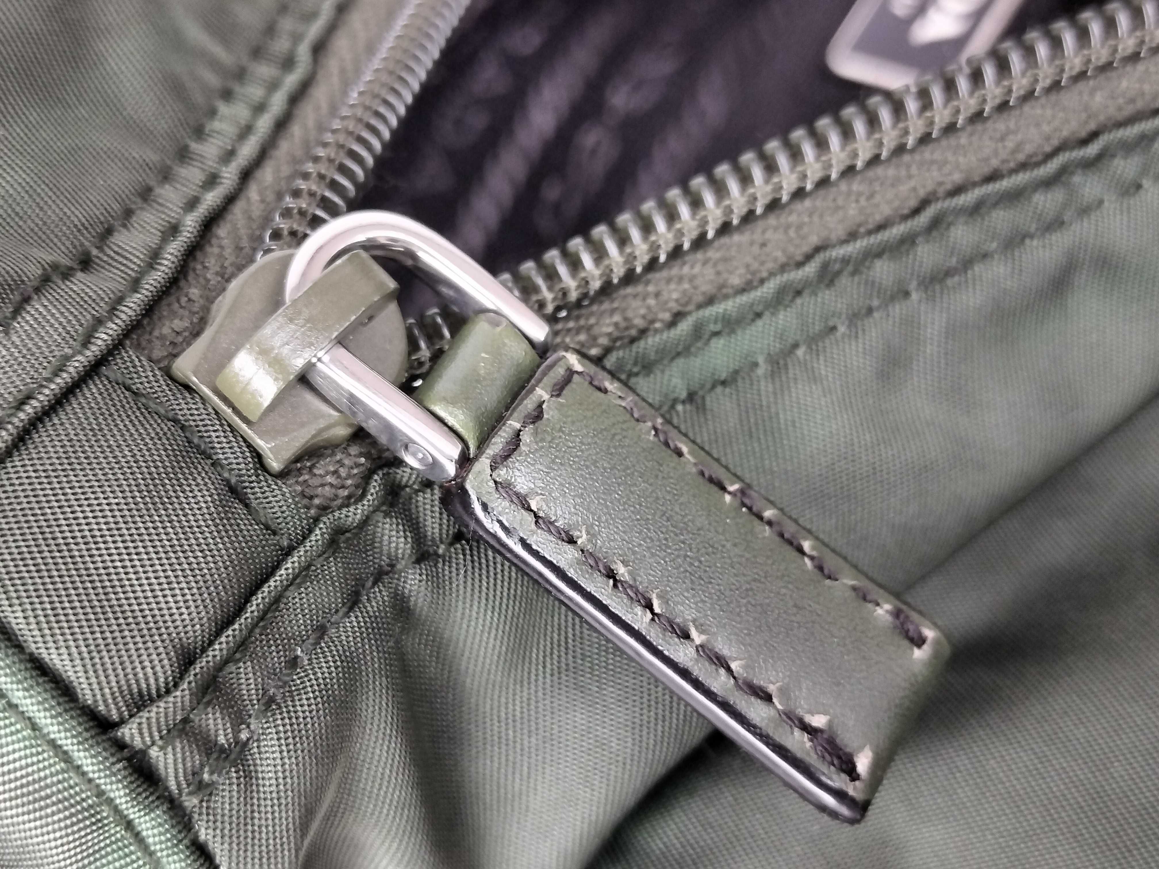 Nylon Prada Nylon Shoulder Bag Green Shoulder Bag — view 14