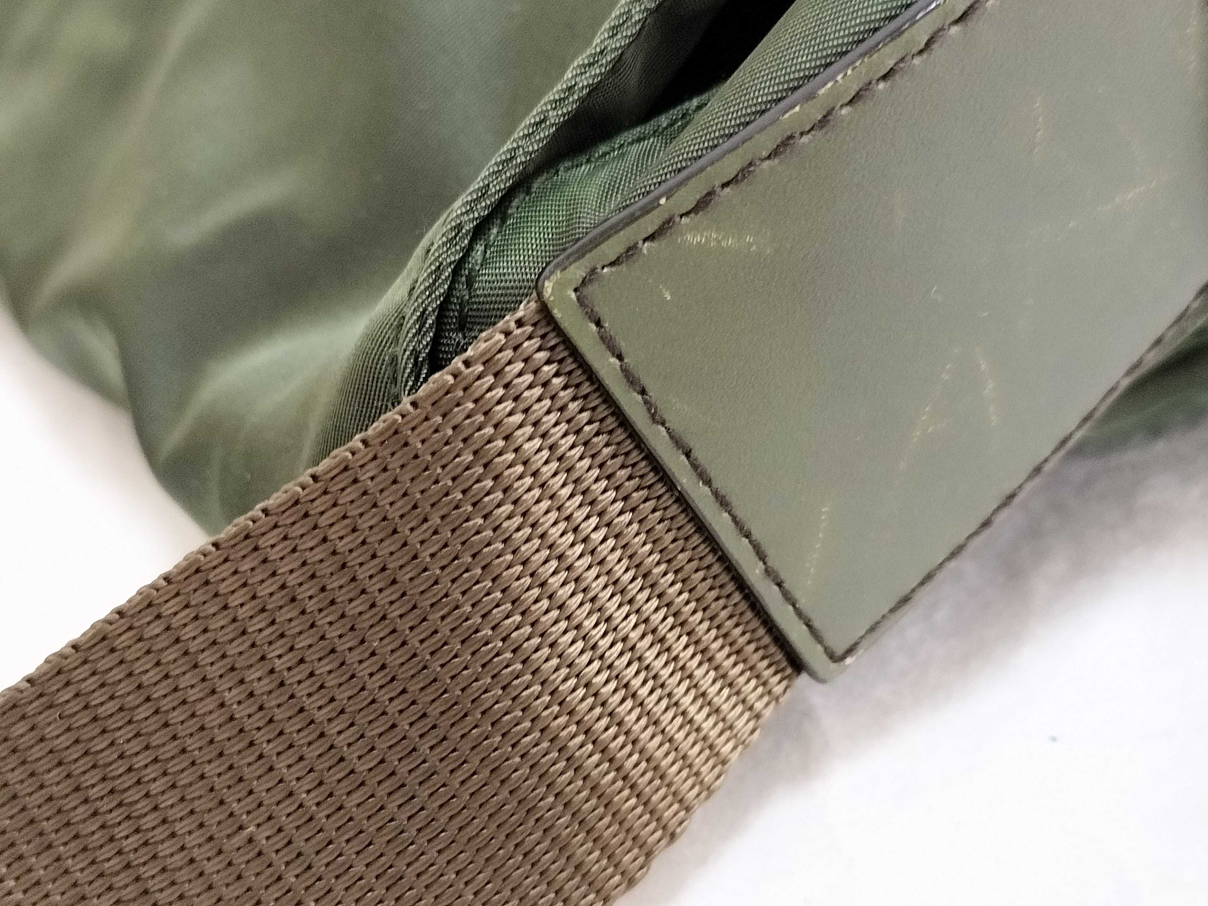 Nylon Prada Nylon Shoulder Bag Green Shoulder Bag — view 5
