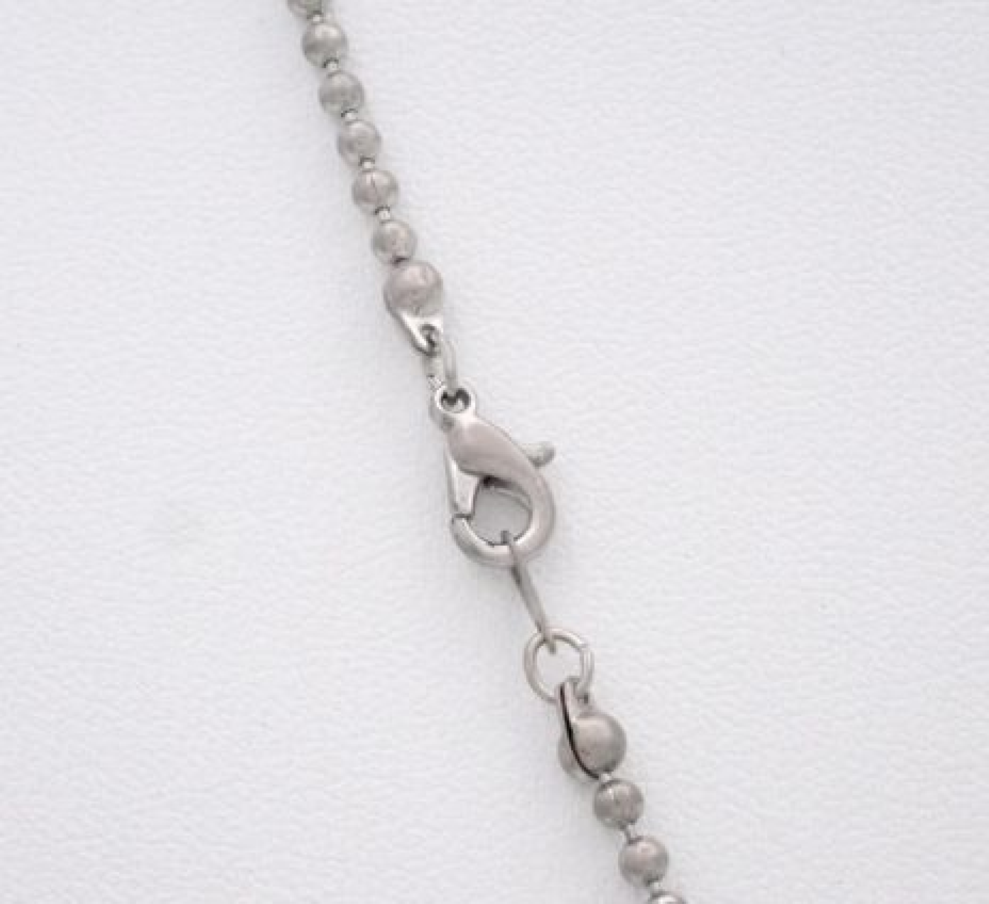 necklace, 925 sterling silver, 15.5g, chain approximately 46cm. — view 2