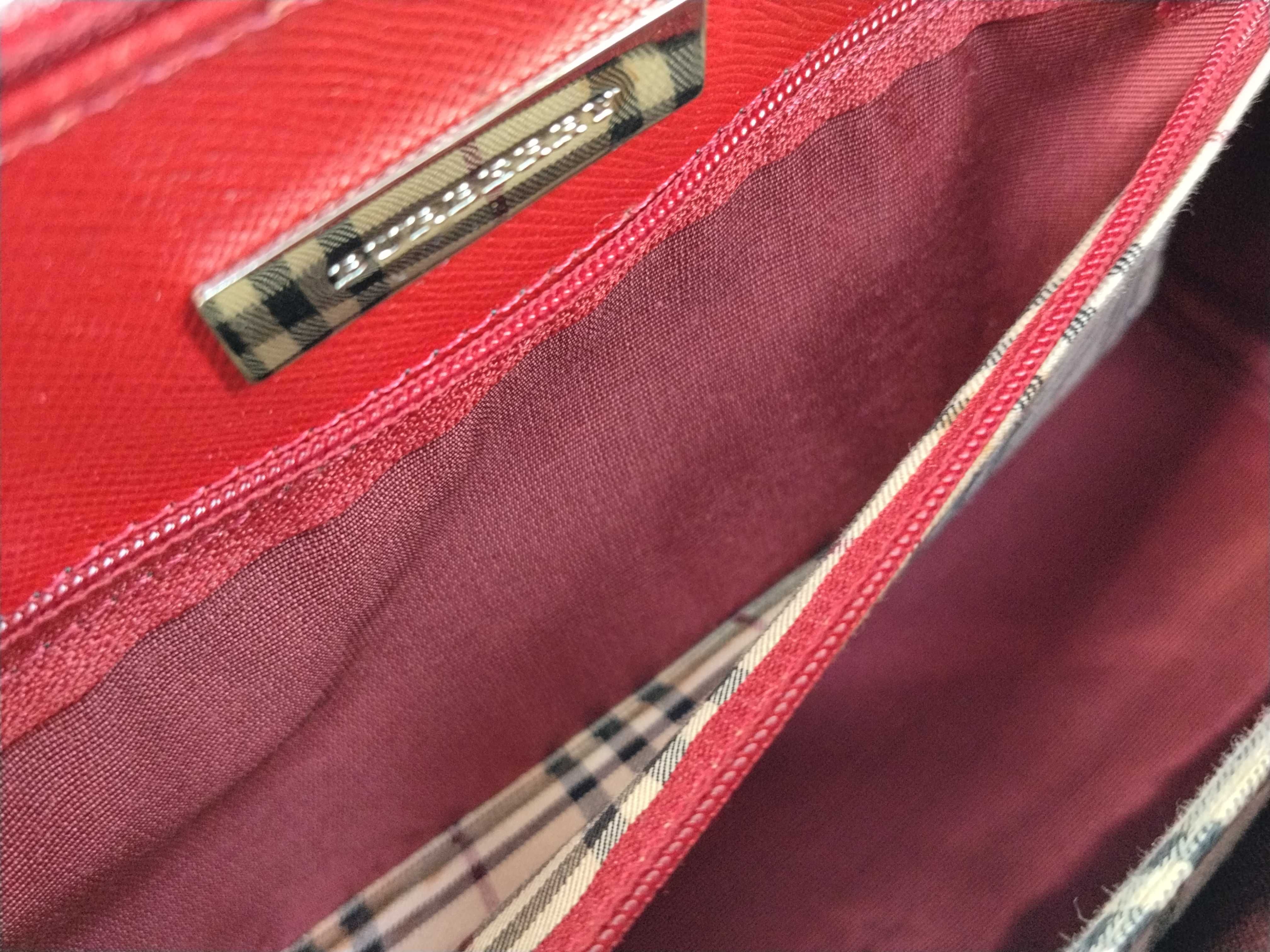 handbag, leather, red. — view 12