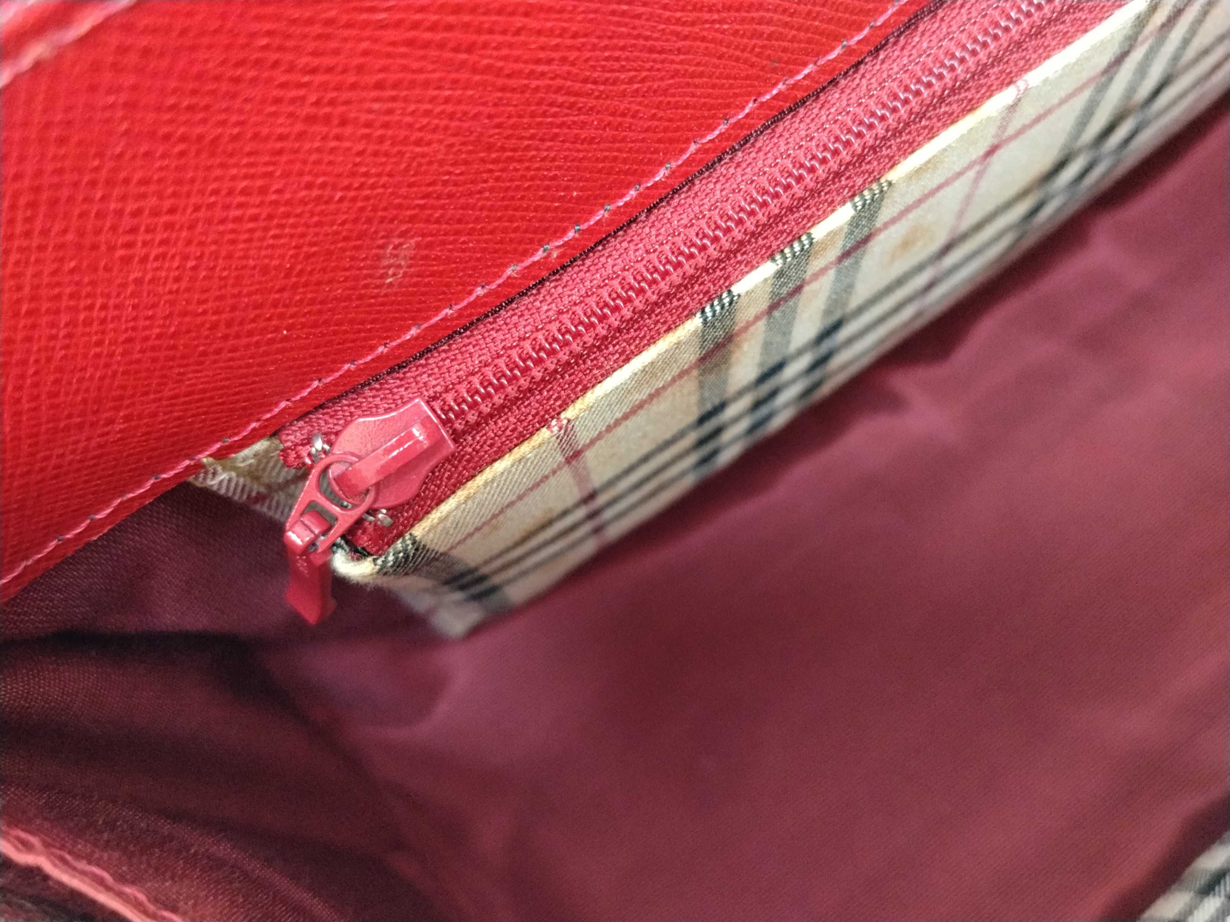 handbag, leather, red. — view 13