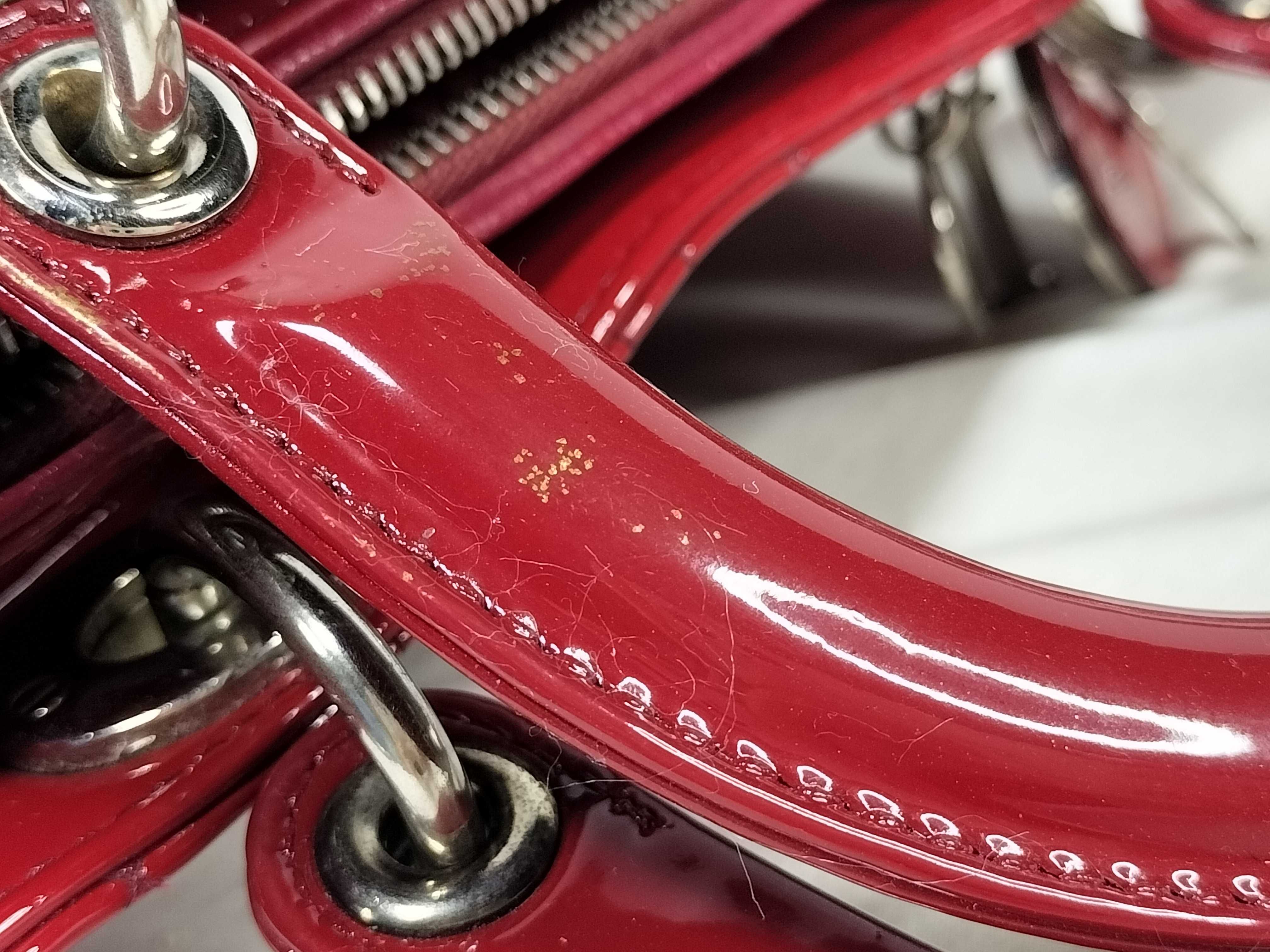 Lady Dior Cannage Large Enamel 2-Way Handbag — view 4